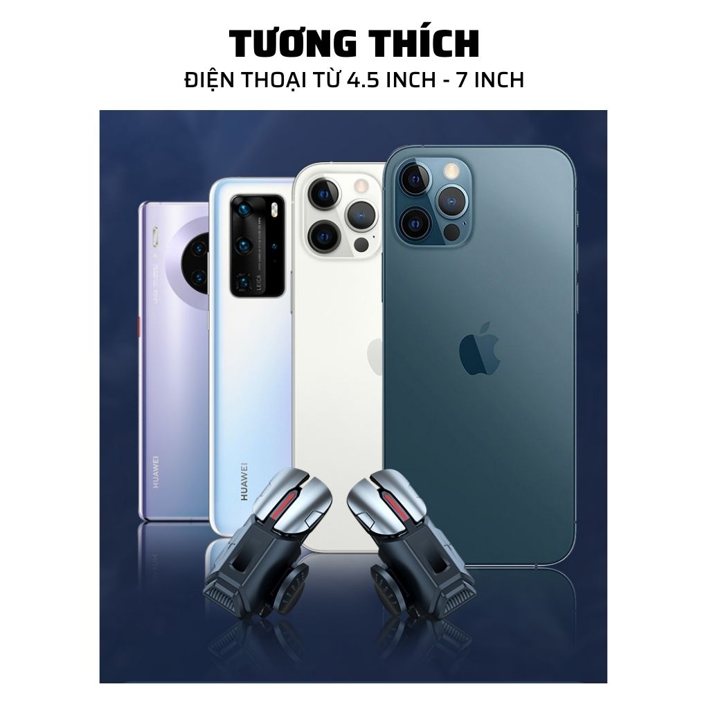 G21 | Nút bắn chơi game bằng 6 ngón chơi PUBG Mobile, Freefire, Call of Duty