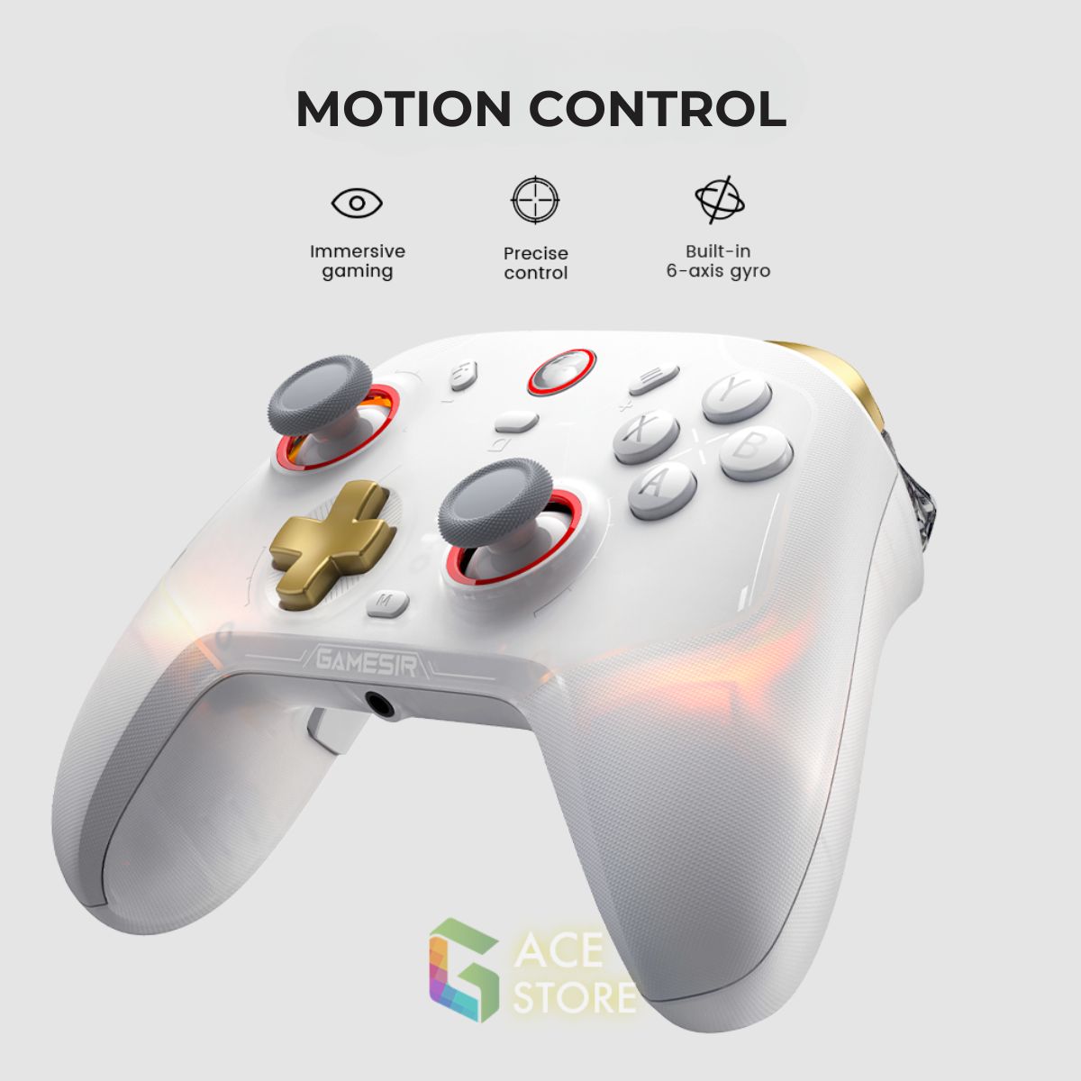 [Sẵn Hàng] Tay Cầm Chơi Game GameSir CYCLONE 2 | Tay cầm chơi game GameSir hỗ trợ đa nền tảng IOS, ANDROID, SWITCH, PC, Steam Deck