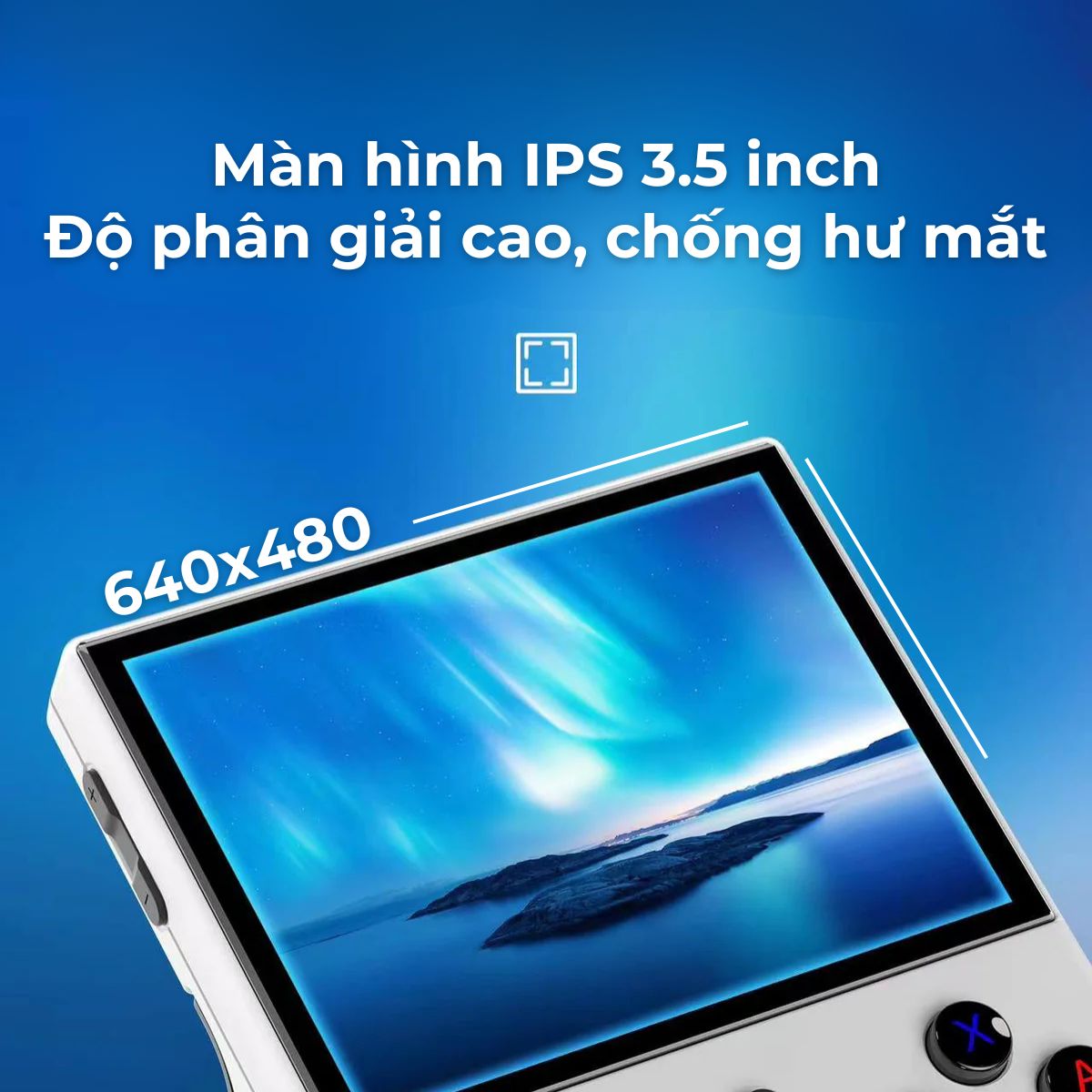 Anbernic RG35XX Plus – Máy Chơi Game Retro Cài sẵn MuOS 2025, Hỗ Trợ TV, Game Việt Hóa, L2/R2, Pin Trâu
