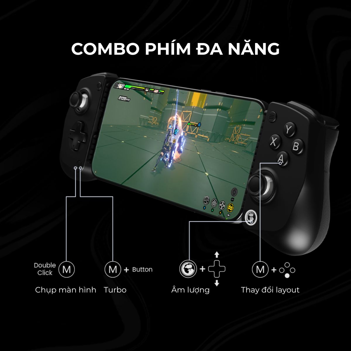 Tay cầm GameSir X5 Lite Type-C – Tay cầm chơi game di động cho Android và iPhone 15/16