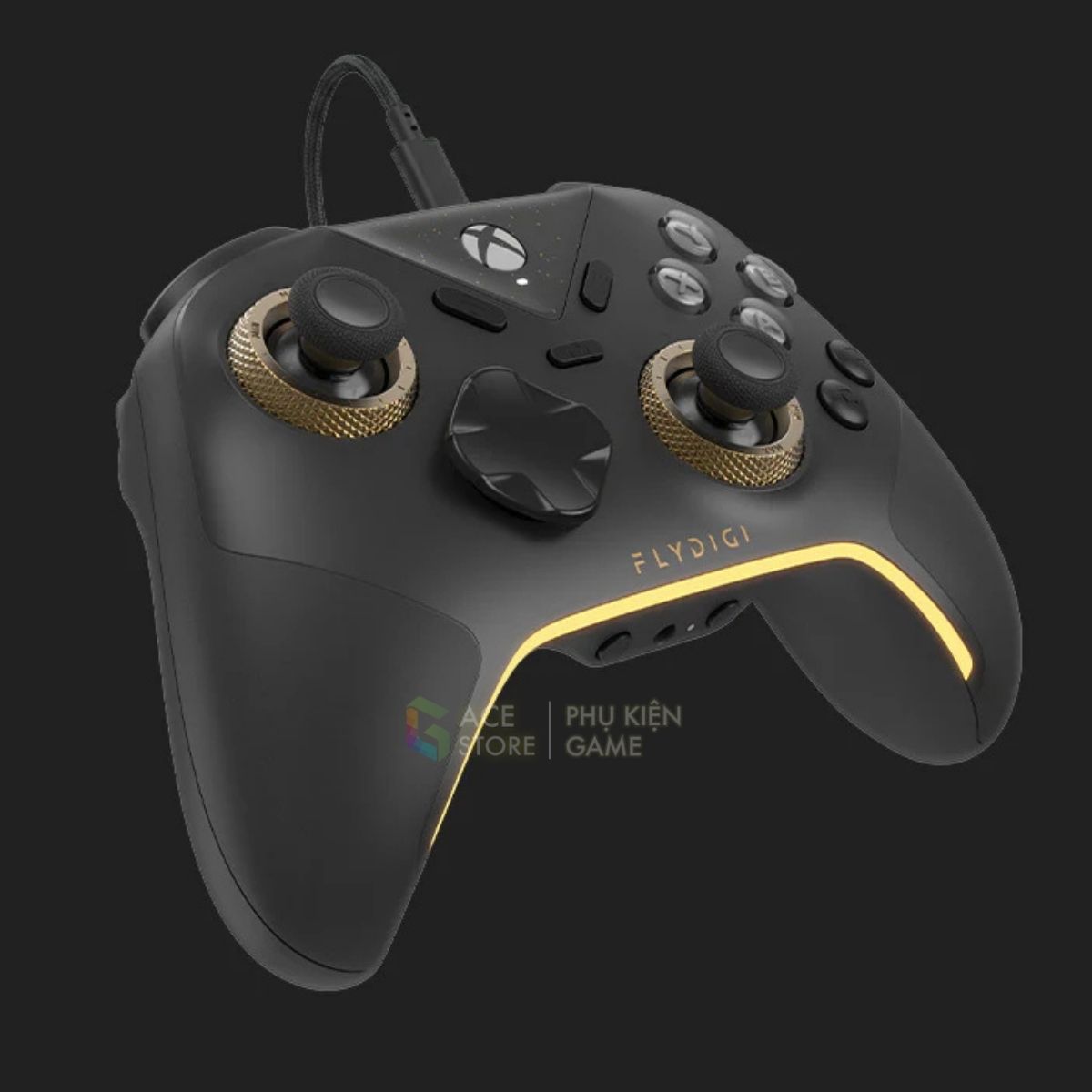 [Chính hãng] Tay cầm chơi game FLYDIGI VADER 5S | FORCEFLEX™ Hall Effect Joystick | Trigger 2 Chế Độ | 6 Nút phụ tuỳ biến