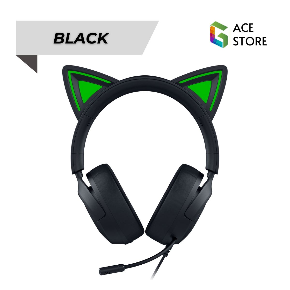 Razer Kraken Kitty V3 X – Tai Nghe Gaming Có Dây, Mic HyperClear, Âm Thanh 7.1, 3 Màu