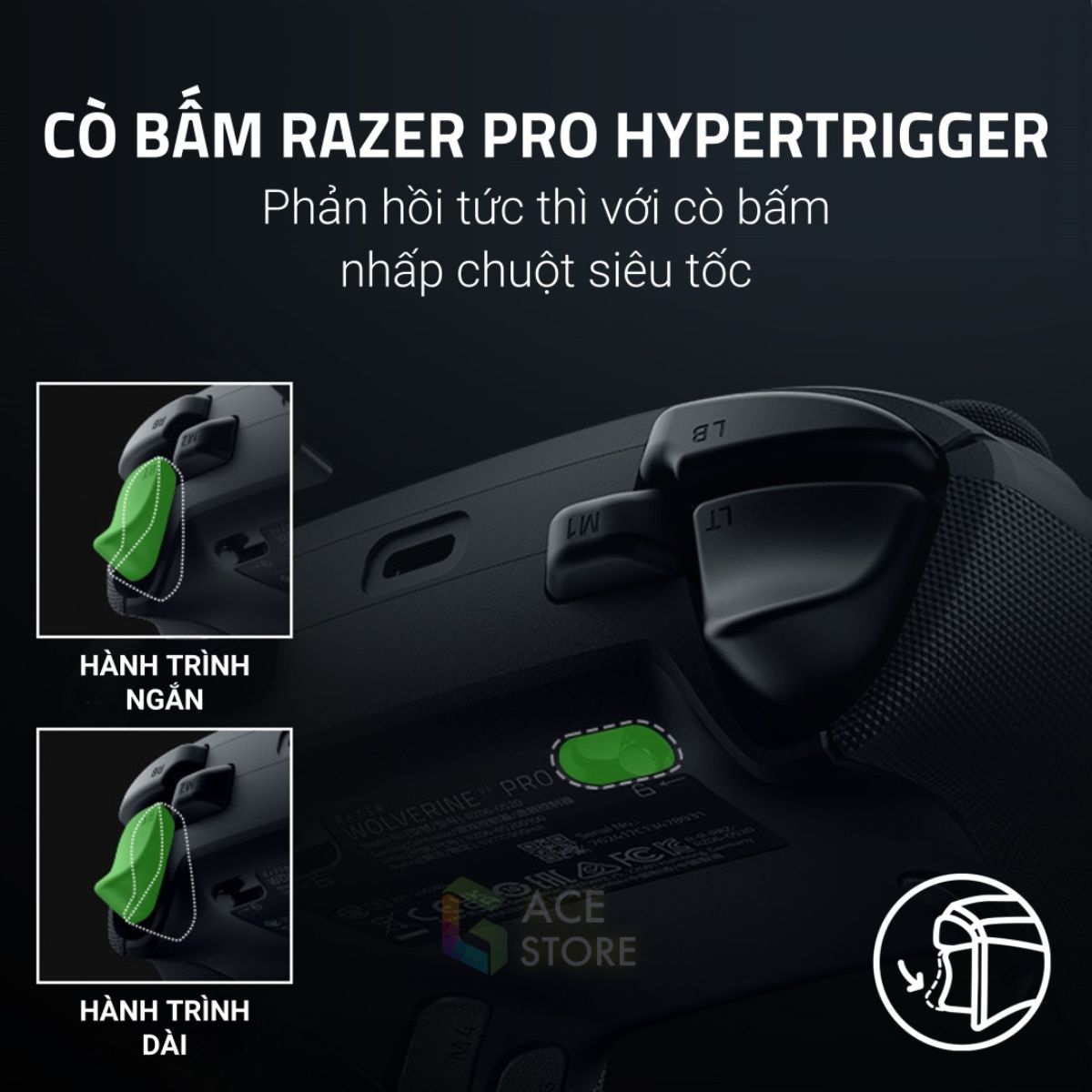 Razer Wolverine V3 Pro – Tay Cầm Esports Wireless cho Xbox Series X/S & PC | Chính Hãng