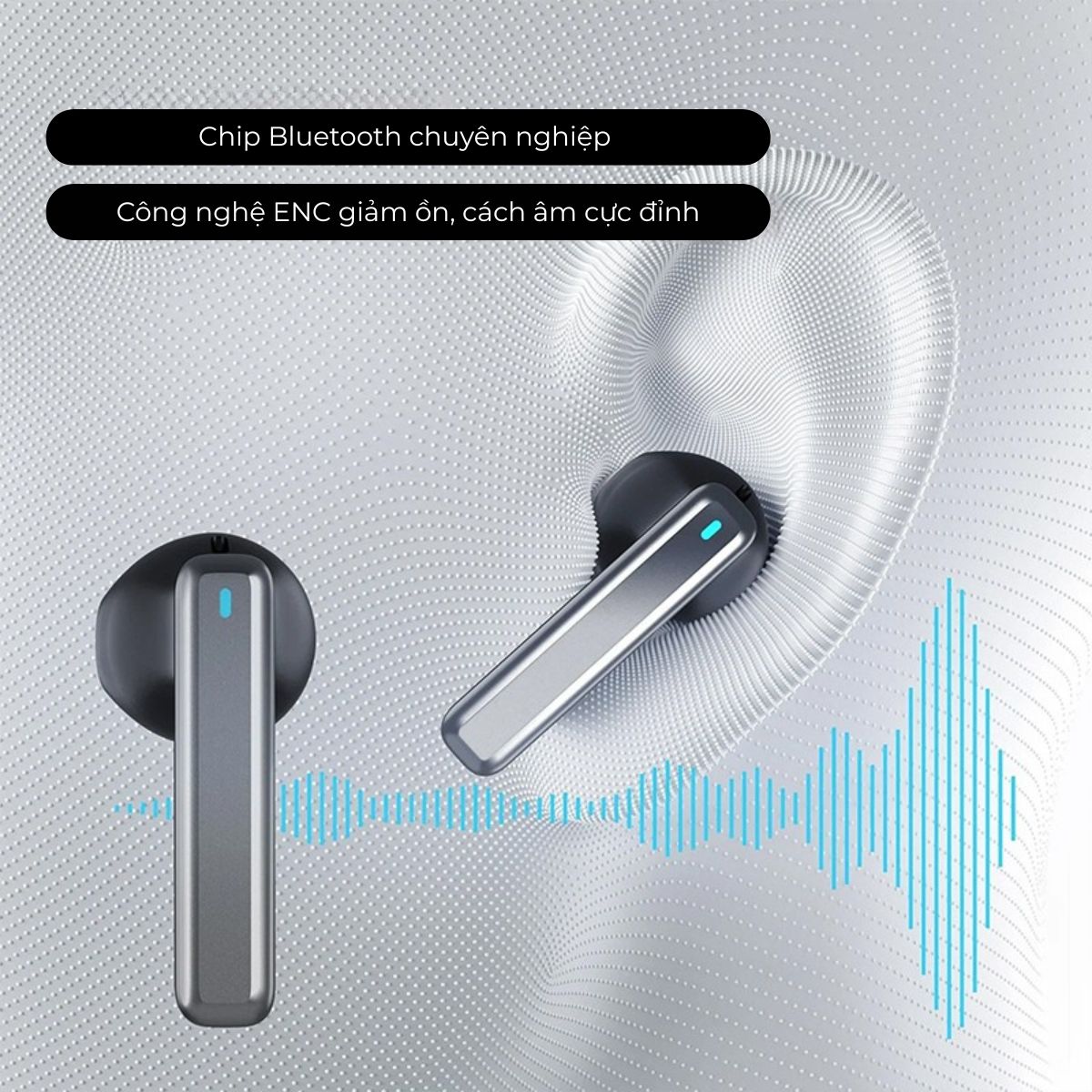 Tai Nghe TWS Retroid Pocket H1 Chính Hãng – Bluetooth 5.3, Pin 25H, Low Latency, Âm Thanh Rõ Nét Cho Game Thủ