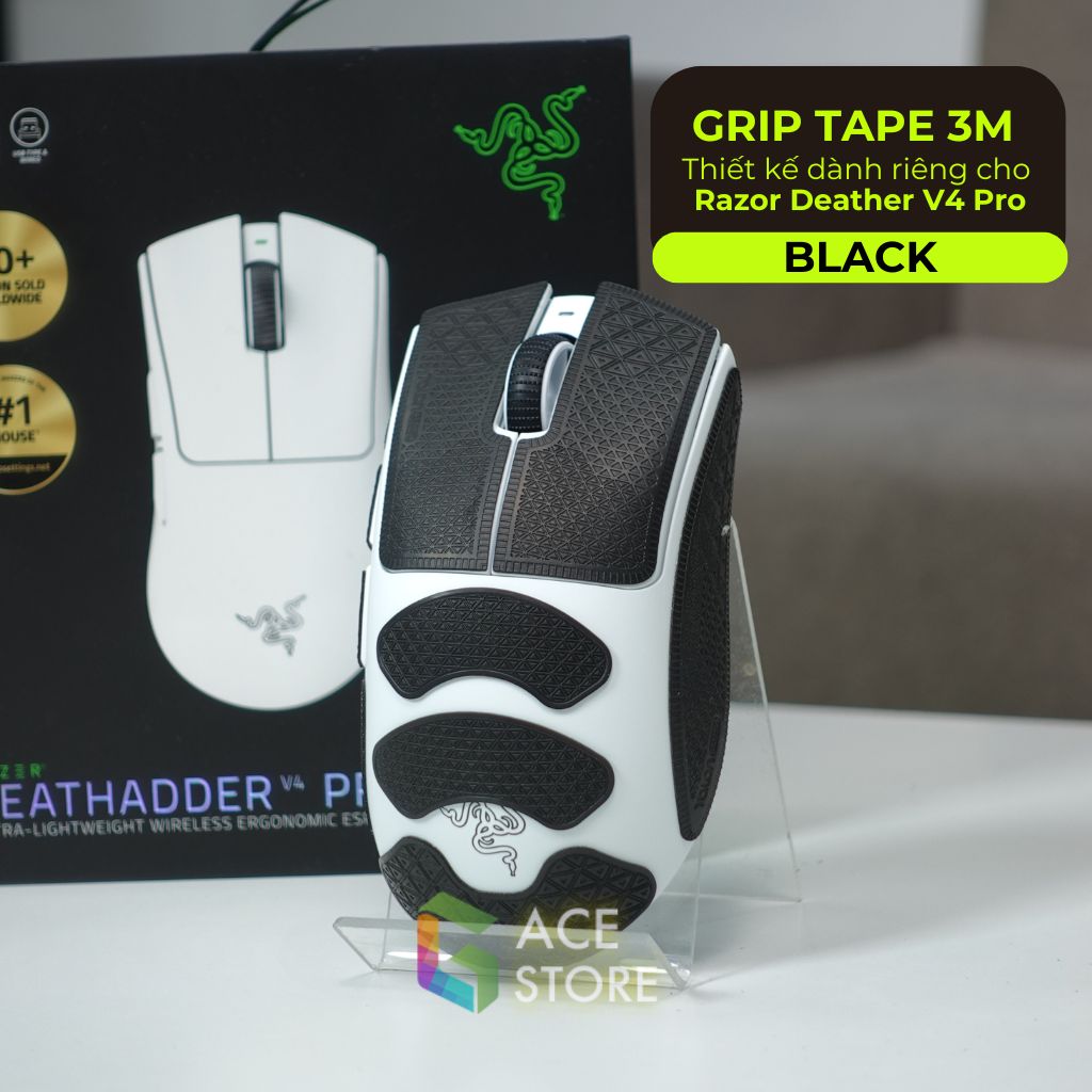 Grip Tape Chuột Deather V4 Pro Ultra – Miếng Dán 3M Chống Trượt Full Bộ | Talon Games