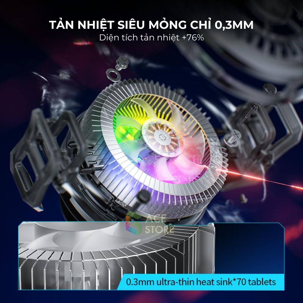 Plextone UF1  | Quạt tản nhiệt từ tính dành cho điện thoại 2 chế độ làm lạnh