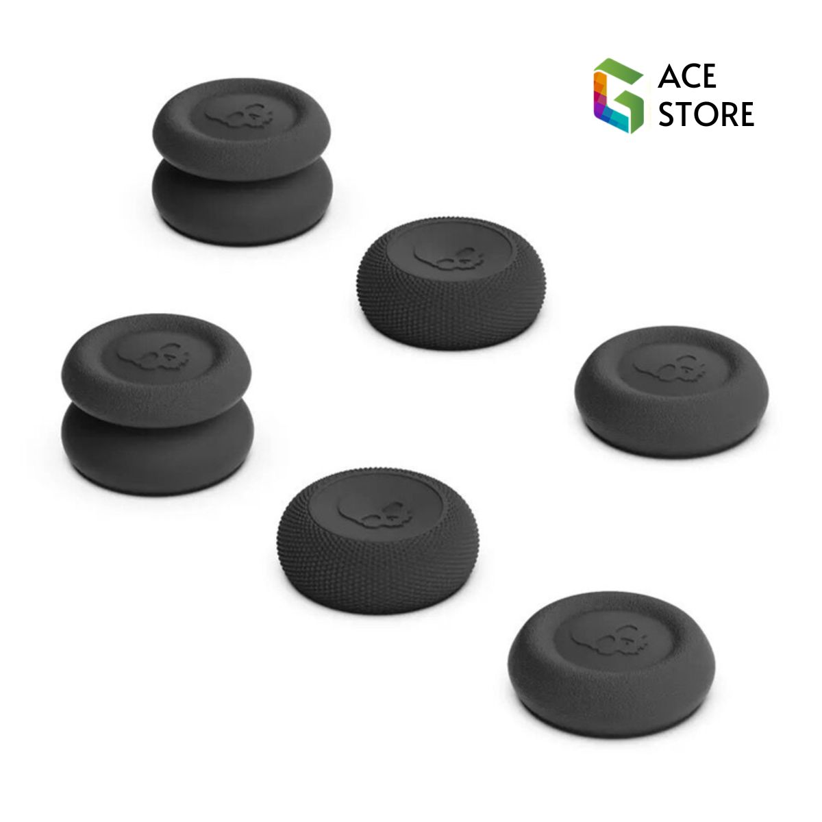Bộ nút bọc Analog Skull & Co cho tay cầm Flydigi Apex 4 / Vader 4 Pro / Xbox  - Vỉ 3 cặp