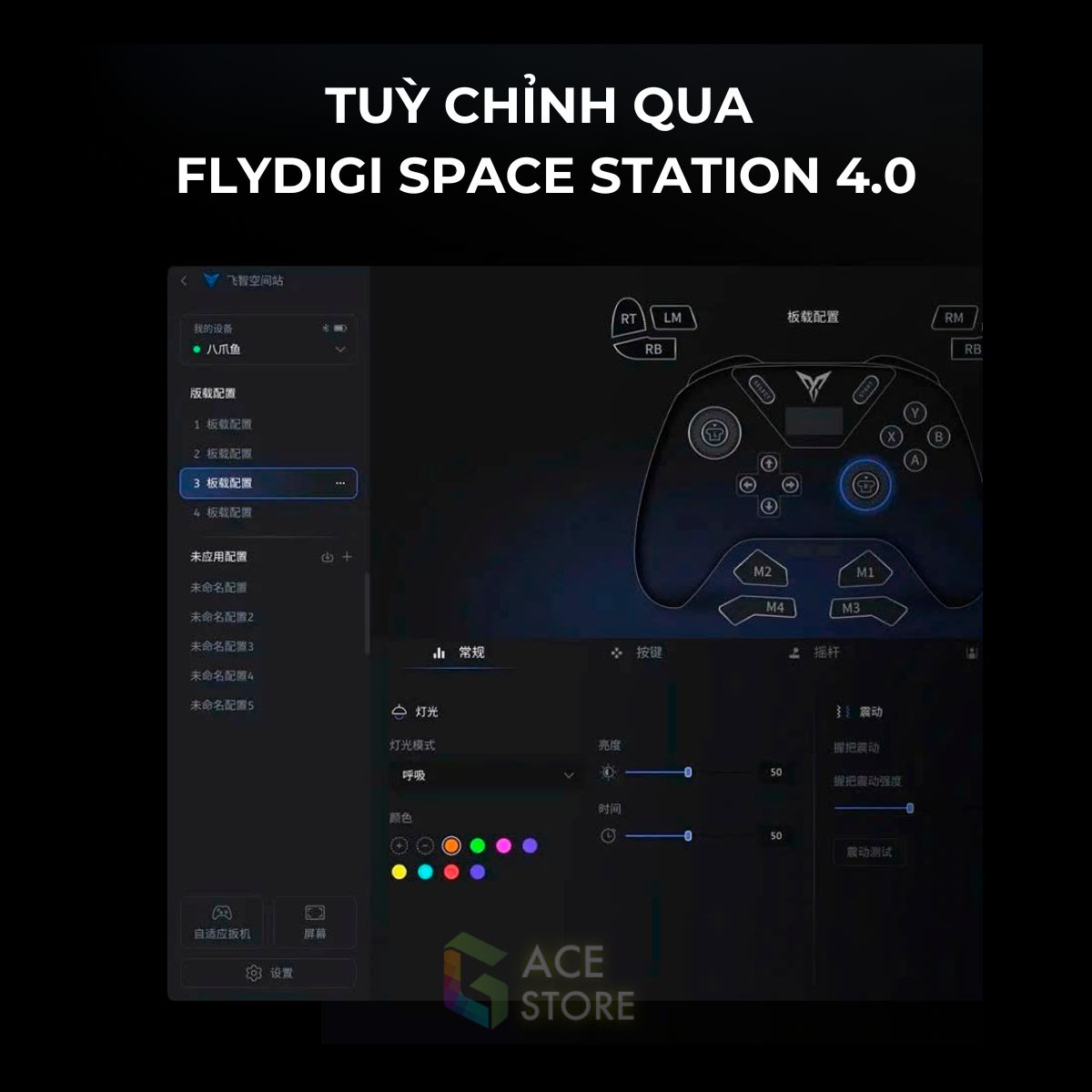 Flydigi Apex 5 Elite - Tay Cầm Chơi Game Cho PC / Mobile / Nintendo Switch