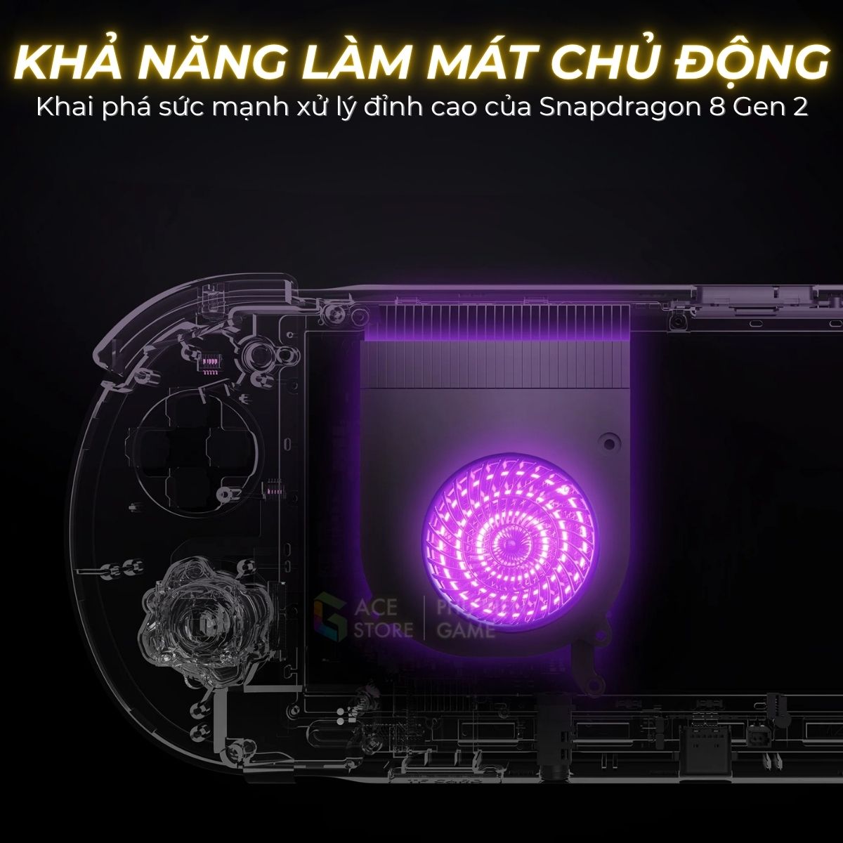RETROID POCKET 6 – MÁY CHƠI GAME CẦM TAY ANDROID | SNAPDRAGON 8 GEN 2 | AMOLED 120HZ | HALL STICK | RAM 8GB/12GB