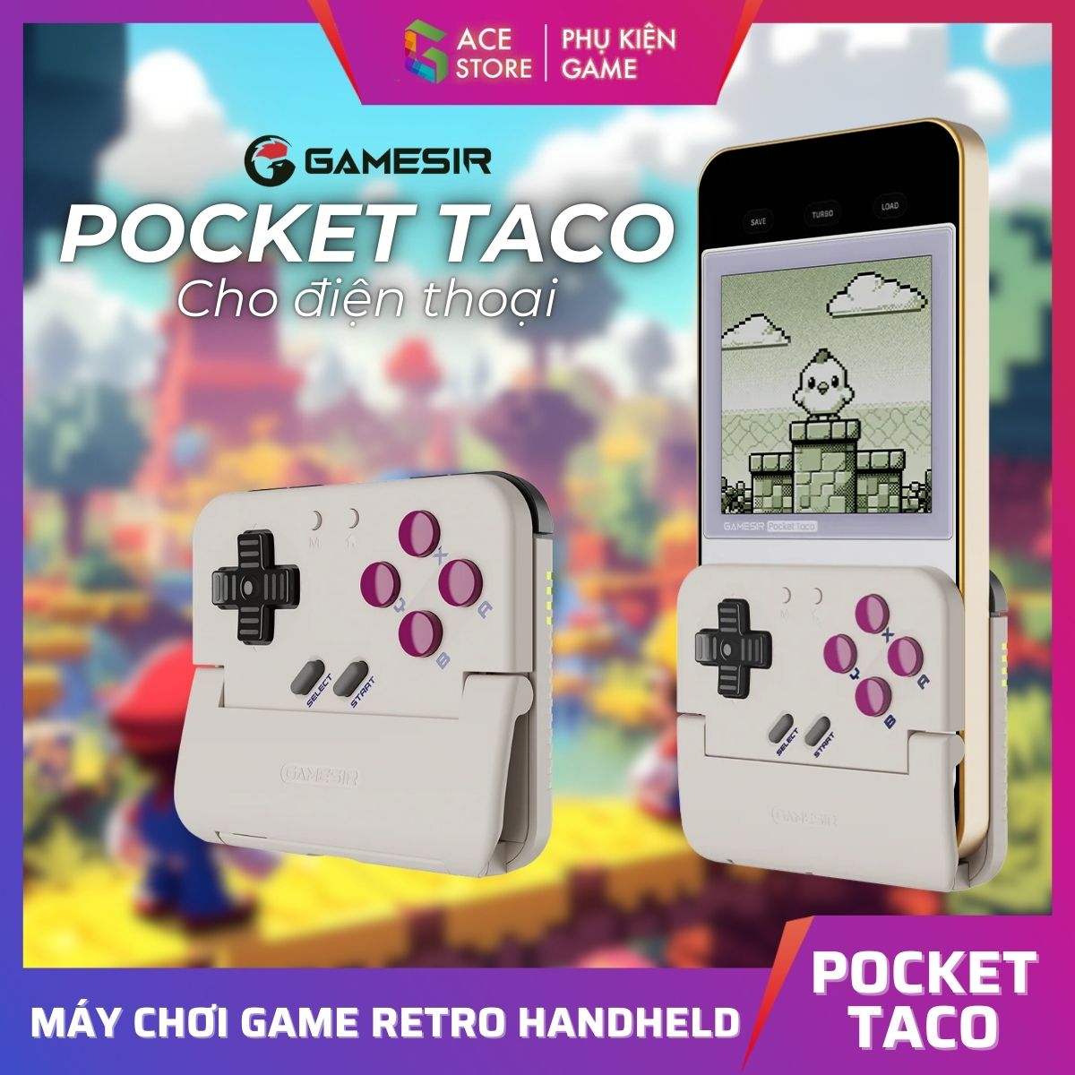 [Chính hãng] GameSir POCKET TACO – TAY CẦM CHƠI GAME RETRO CHO ĐIỆN THOẠI