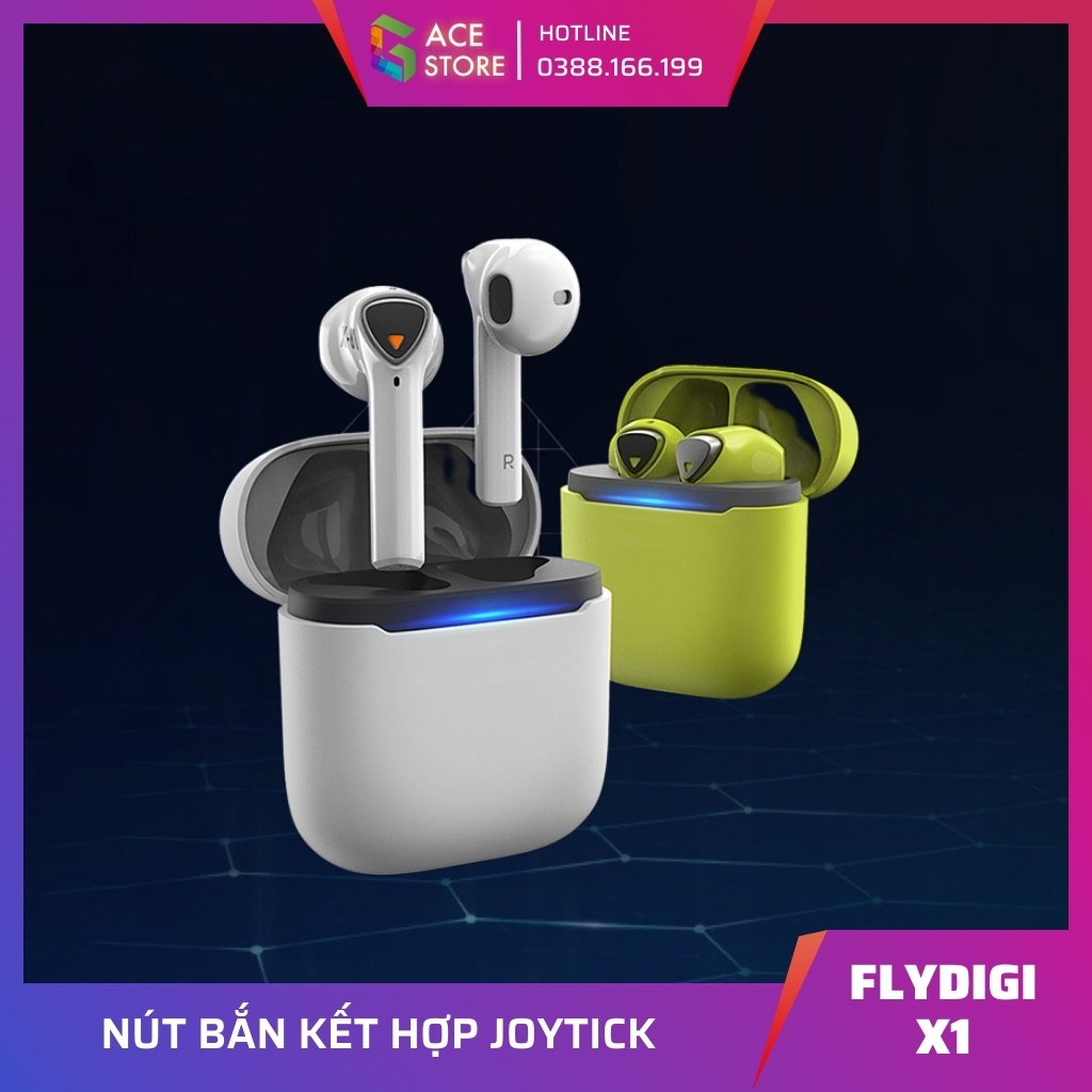 Flydigi X1 | Tai nghe gaming true wireless độ trễ cực thấp dưới 50ms