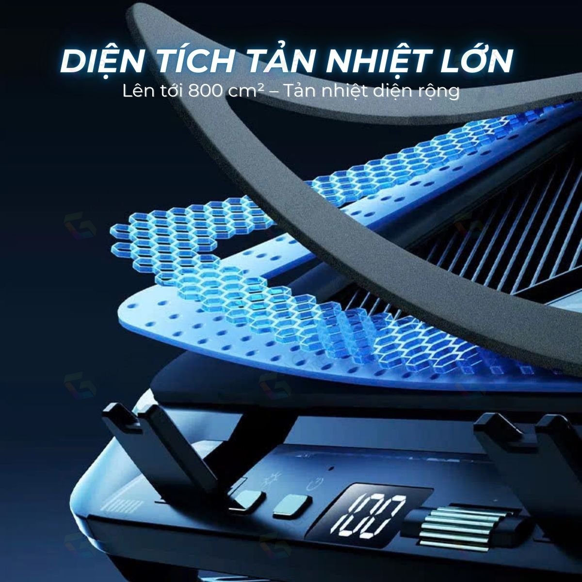 [Có sẵn] Quạt tản nhiệt gaming Z36C – Công nghệ làm mát Dual Core - LED RGB Gaming