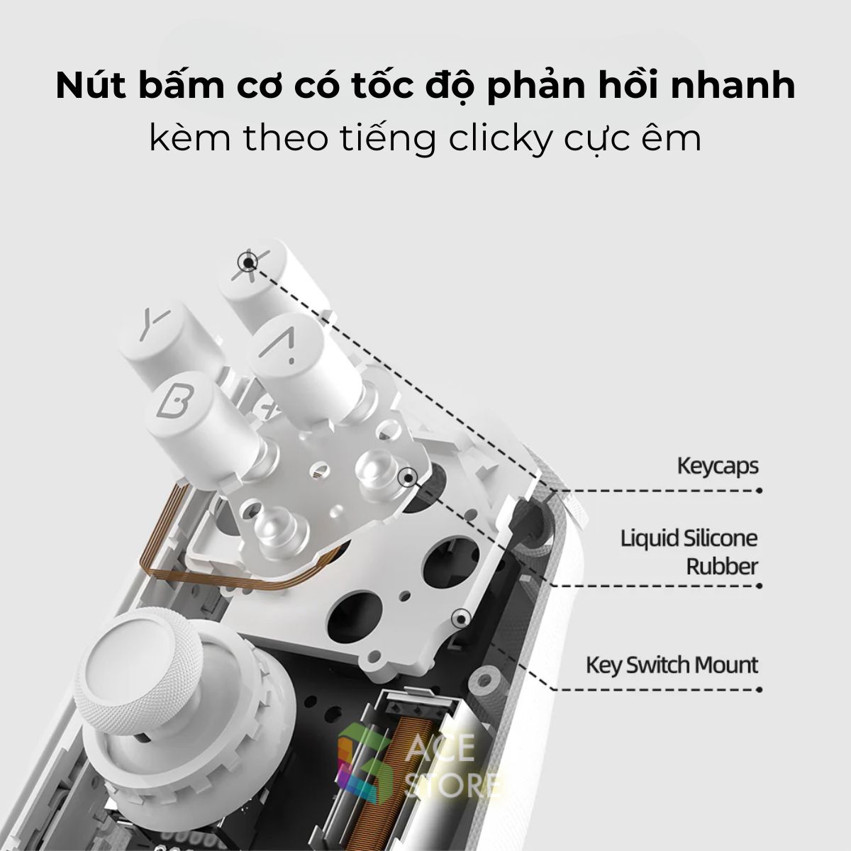 Tay cầm Mobapad M6 HD, Mobapad M6S Joycons trang bị phím cơ, Hall Effect, Gyro, Macro, HD Rumble