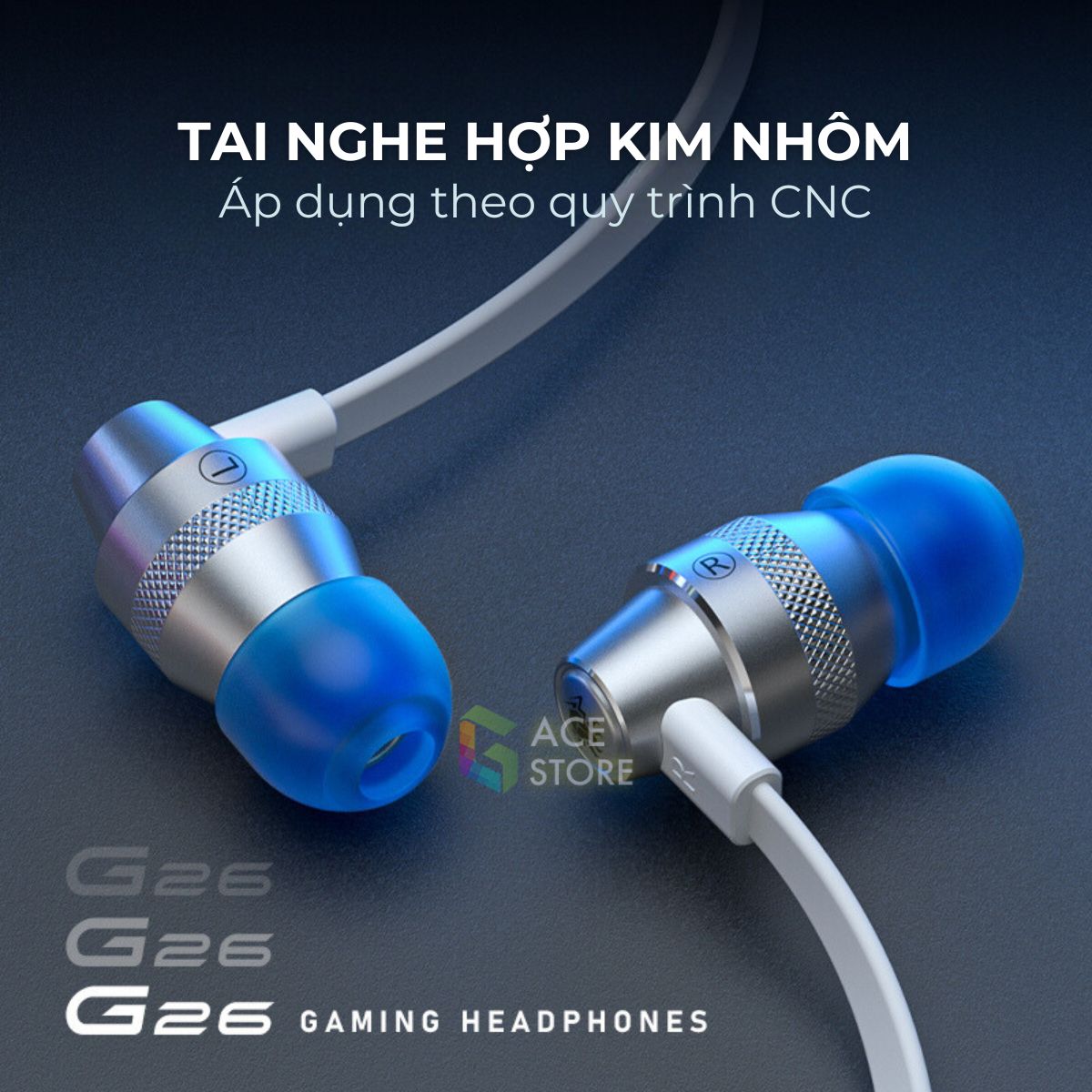 Tai nghe chơi game Plextone G26 - Type C (Tặng Kèm Cáp 3.5mm) - Gace Store