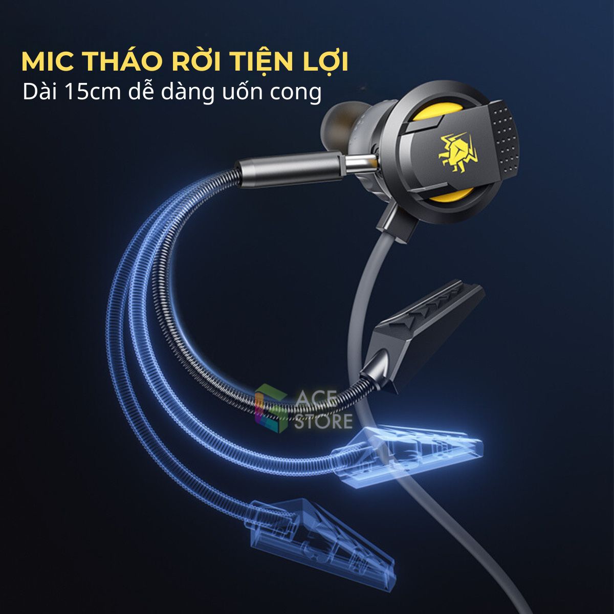Plextone RX5 Pro | Tai nghe chơi game  có mic rời 15cm - Tracker IV Speaker dành cho điện thoại, PC