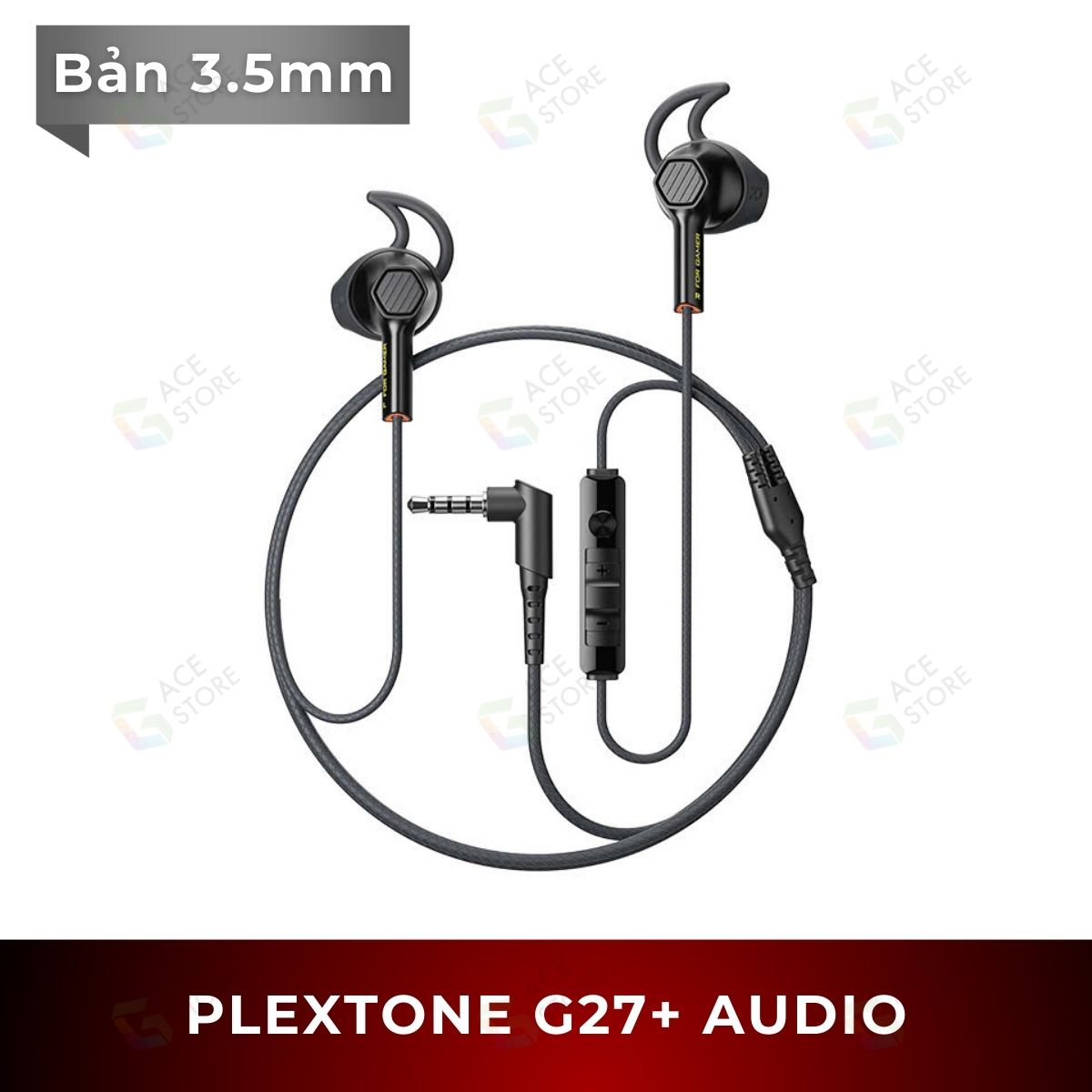 [Chính hãng] Tai Nghe Gaming Plextone G27 Plus – Mic Rõ, Âm Thanh Gaming | Jack 3.5mm / Adapter Type-C
