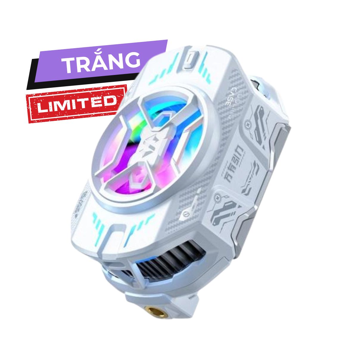 Black Shark Funcooler 4 Pro - Quạt tản nhiệt điện thoại sò lạnh công suất 27W | Có LED RGB Gaming | Hỗ Trợ Livestream