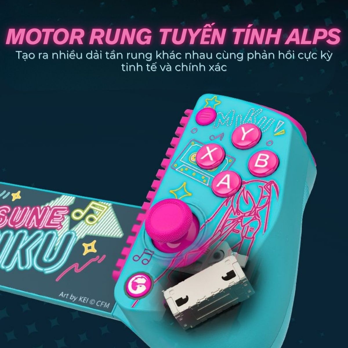 [Chính hãng] Tay Cầm GameSir X5s x HATSUNE MIKU – TAY CẦM CHƠI GAME CAO CẤP