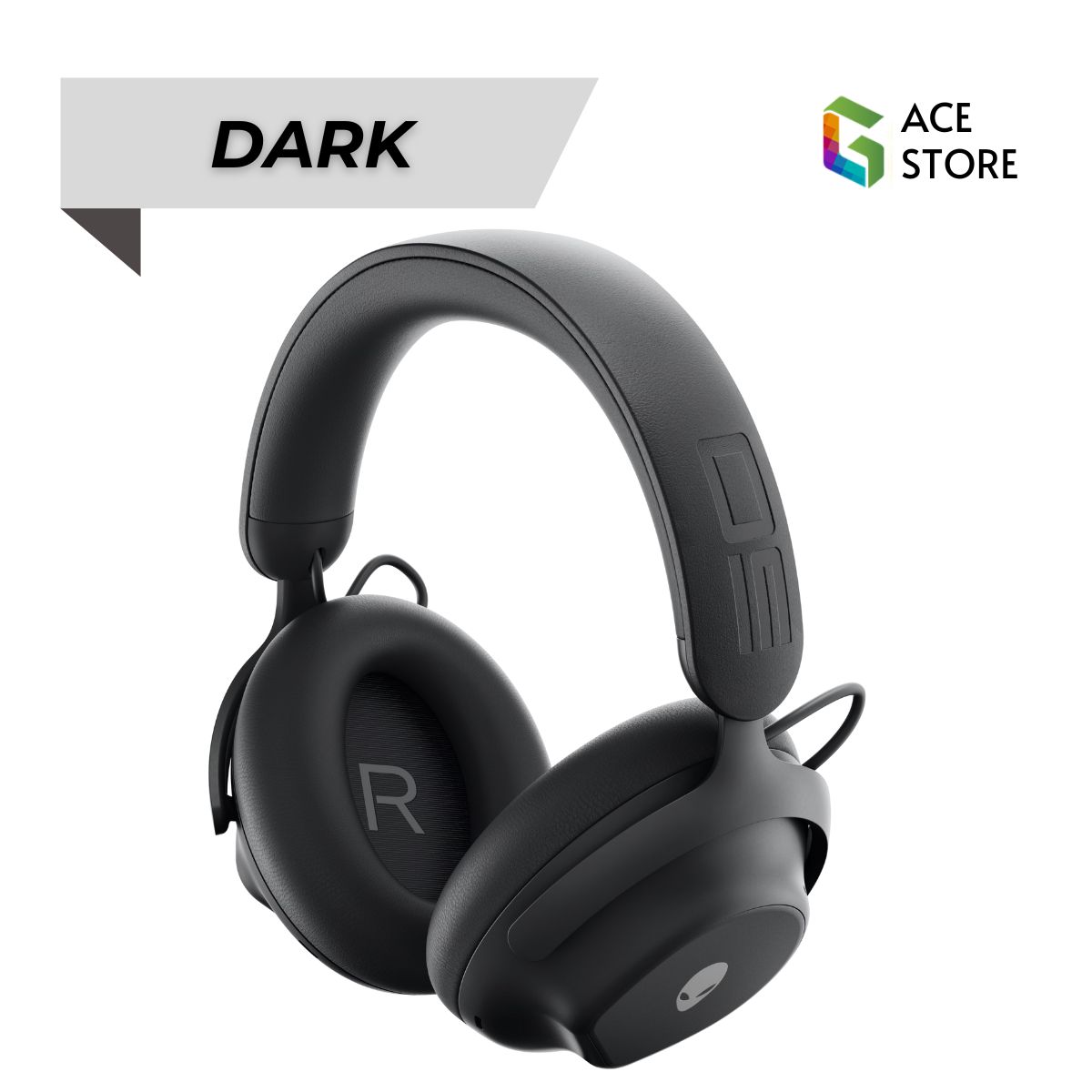 Tai Nghe Alienware Pro Không Dây – Dark Side of the Moon & Lunar Light, Hỗ Trợ ANC & Hi-Res Audio