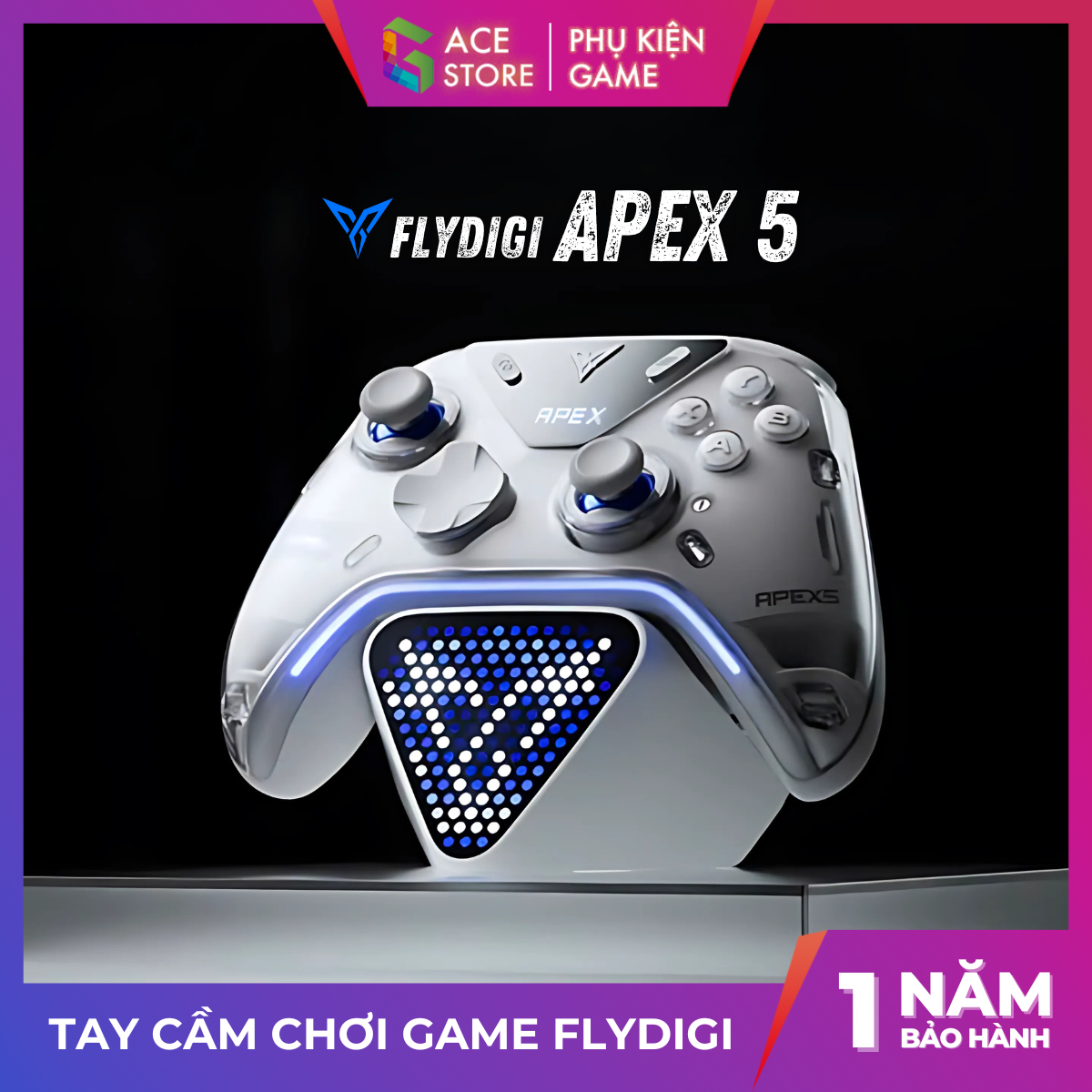 [Chính Hãng] [BH12T] Flydigi Apex 5 Elite - Tay Cầm Chơi Game Cho PC / Mobile / Nintendo Switch