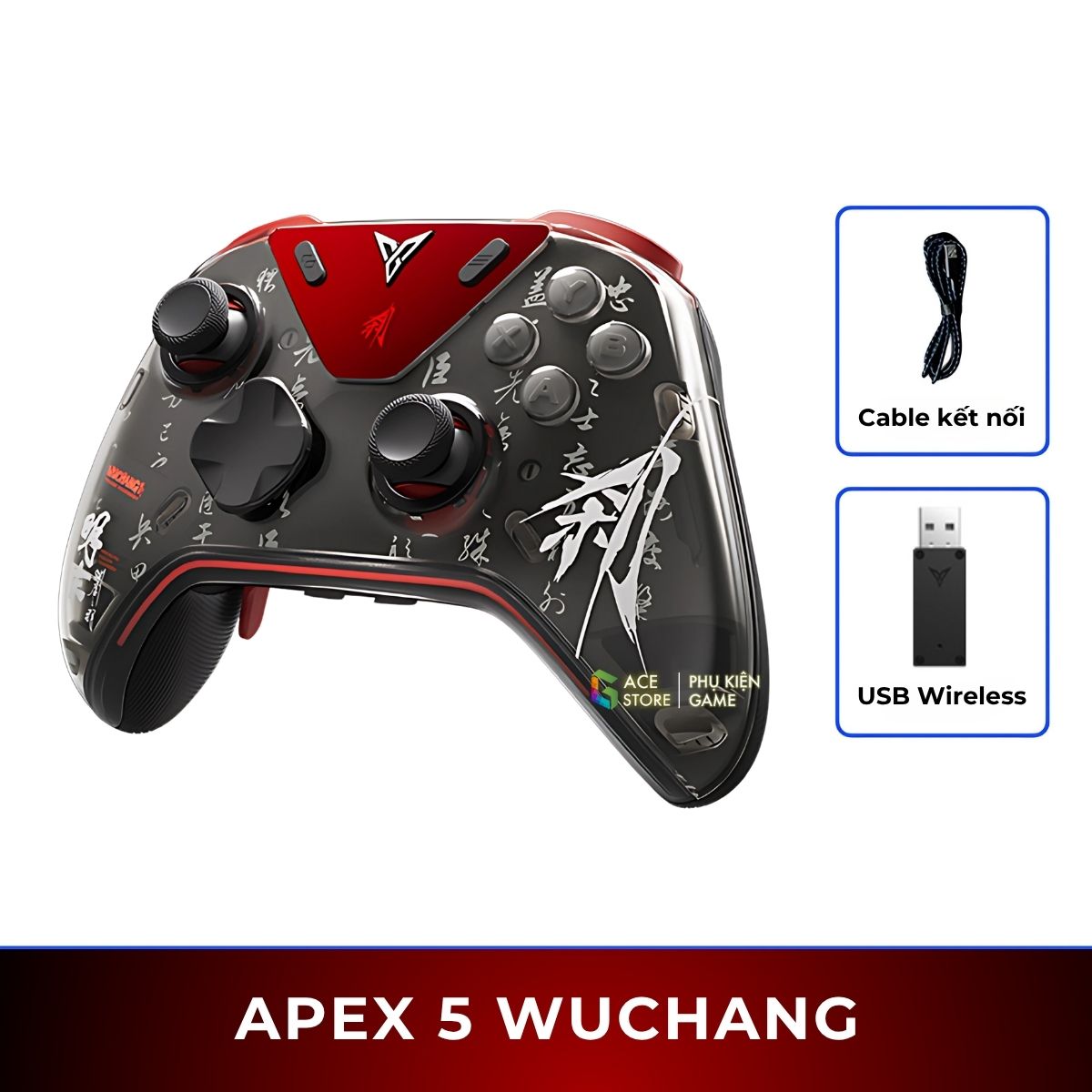 [Sẵn Hàng] [BH12T] Flydigi Apex 5 WuChang | Tay Cầm Chơi Game Kết Nối NearLink 2000 Hz – BH 12 Tháng