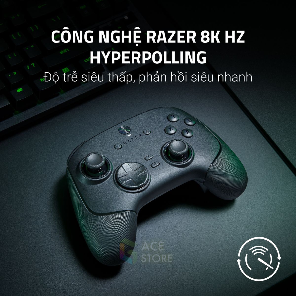 Razer Wolverine V3 Pro 8K PC – Tay cầm esports nhanh nhất cho game thủ PC