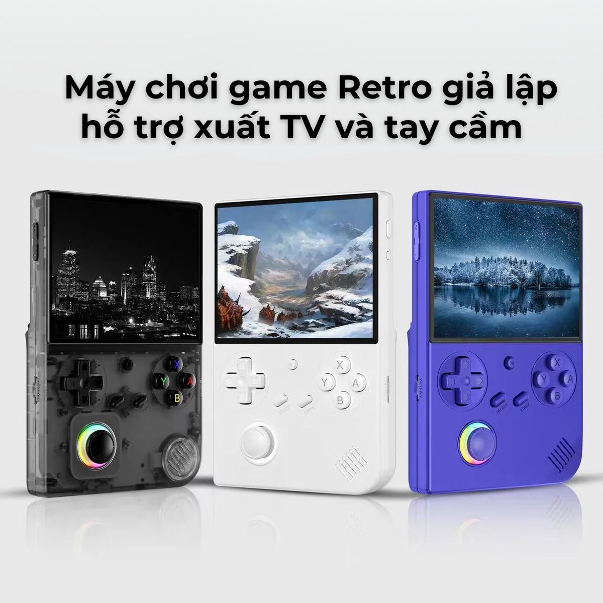 Anbernic RG40XX V Màn Hình Dọc - Máy chơi game Retro giả lập hỗ trợ xuất TV và tay cầm chơi game