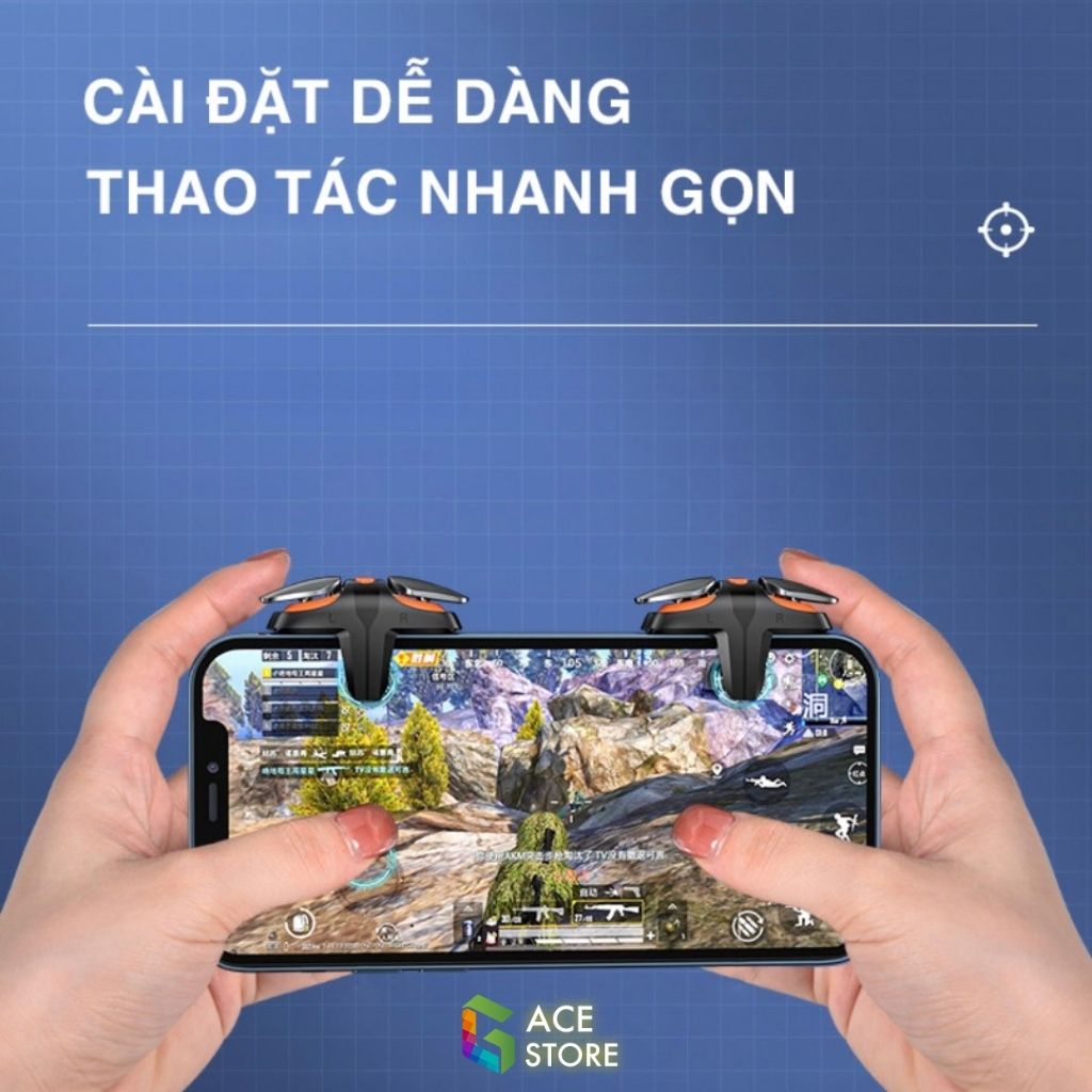 Nút bấm chơi game JS68 | Nút bắn chơi PUBG, Free Fire auto tap 68 nhịp/s