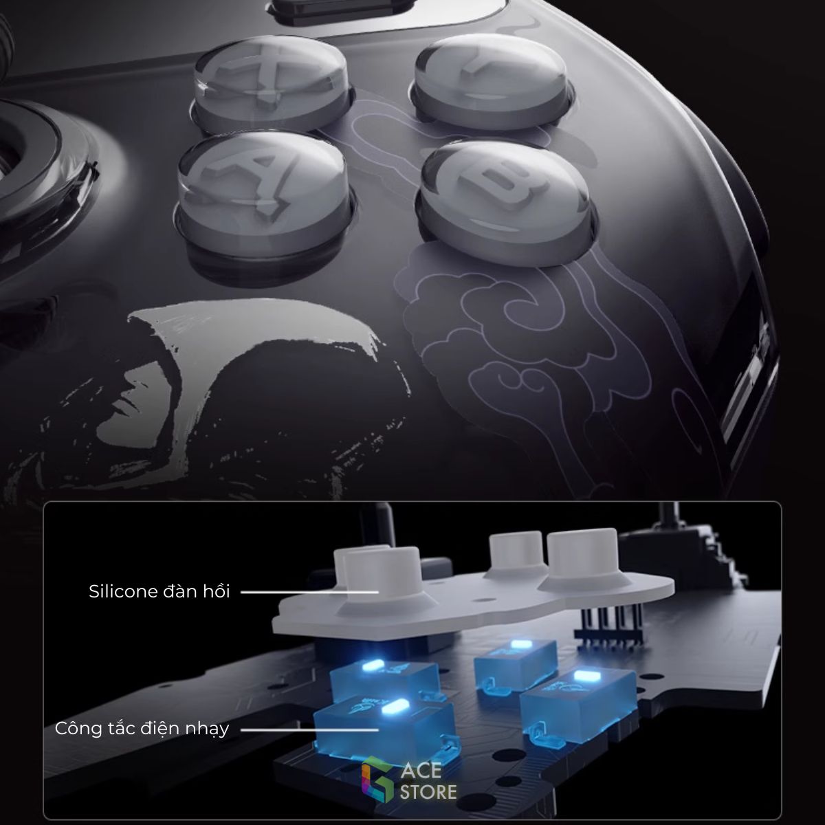 [Sẵn Hàng] Flydigi Apex 4 Phiên Bản Giới Hạn Assassin | Tay cầm Bluetooth Wireless chơi game trên IOS, Android và PC