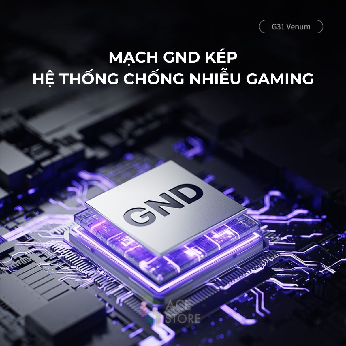 Tai nghe Plextone G31 Âm Thanh Định Vị Chuẩn Xác | Jack 3.5mm | Mic Đàm Thoại | Móc Tai Chống Rơi
