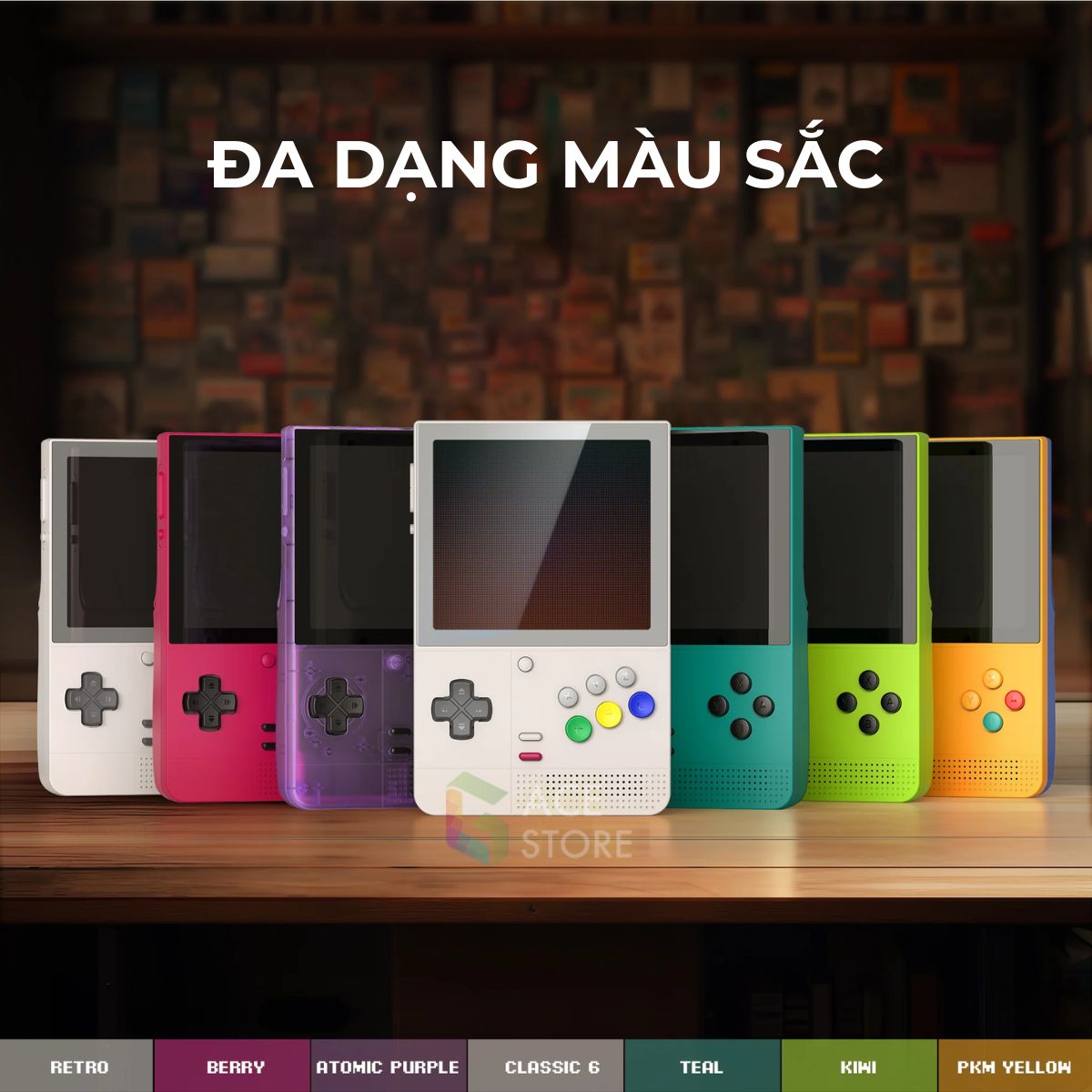 Retroid Pocket Classic Handheld Máy Chơi Game Cầm Tay