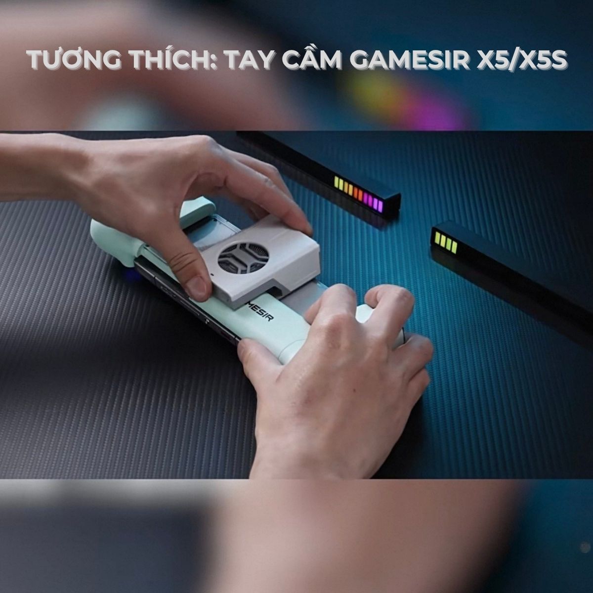 GameSir FX5 Lite – Quạt Tản Nhiệt Sò Lạnh Cho Tay Cầm GameSir X5/X5S