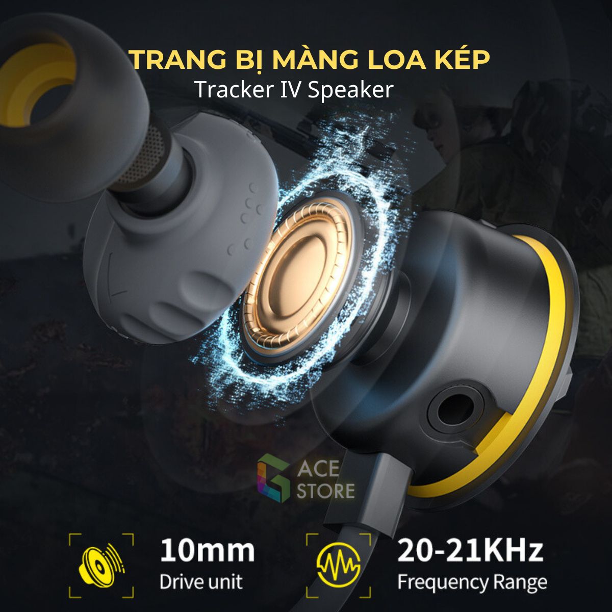 Plextone RX5 Pro | Tai nghe chơi game  có mic rời 15cm - Tracker IV Speaker dành cho điện thoại, PC