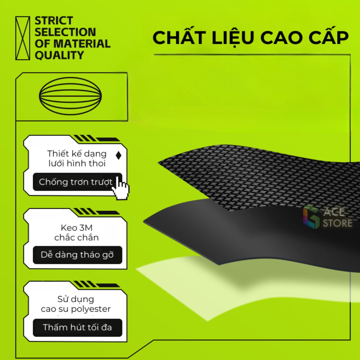 Miếng Dán Grip Tape 3M Chống Trượt Cho Tay cầm Dualsense PS5 Edge