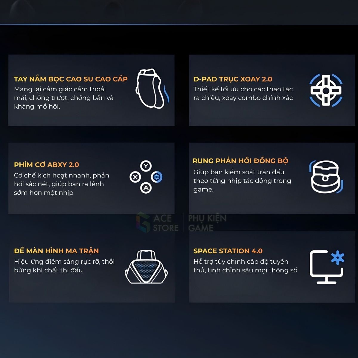 [Chính hãng] Tay cầm chơi game Flydigi Vader 5 Pro