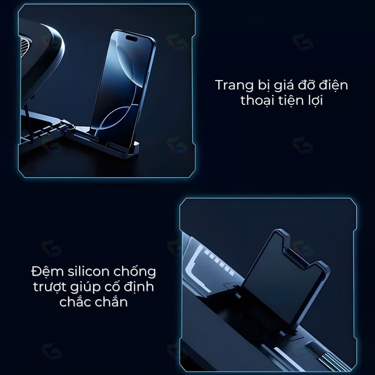 [Có sẵn] Quạt tản nhiệt gaming Z36C – Công nghệ làm mát Dual Core - LED RGB Gaming