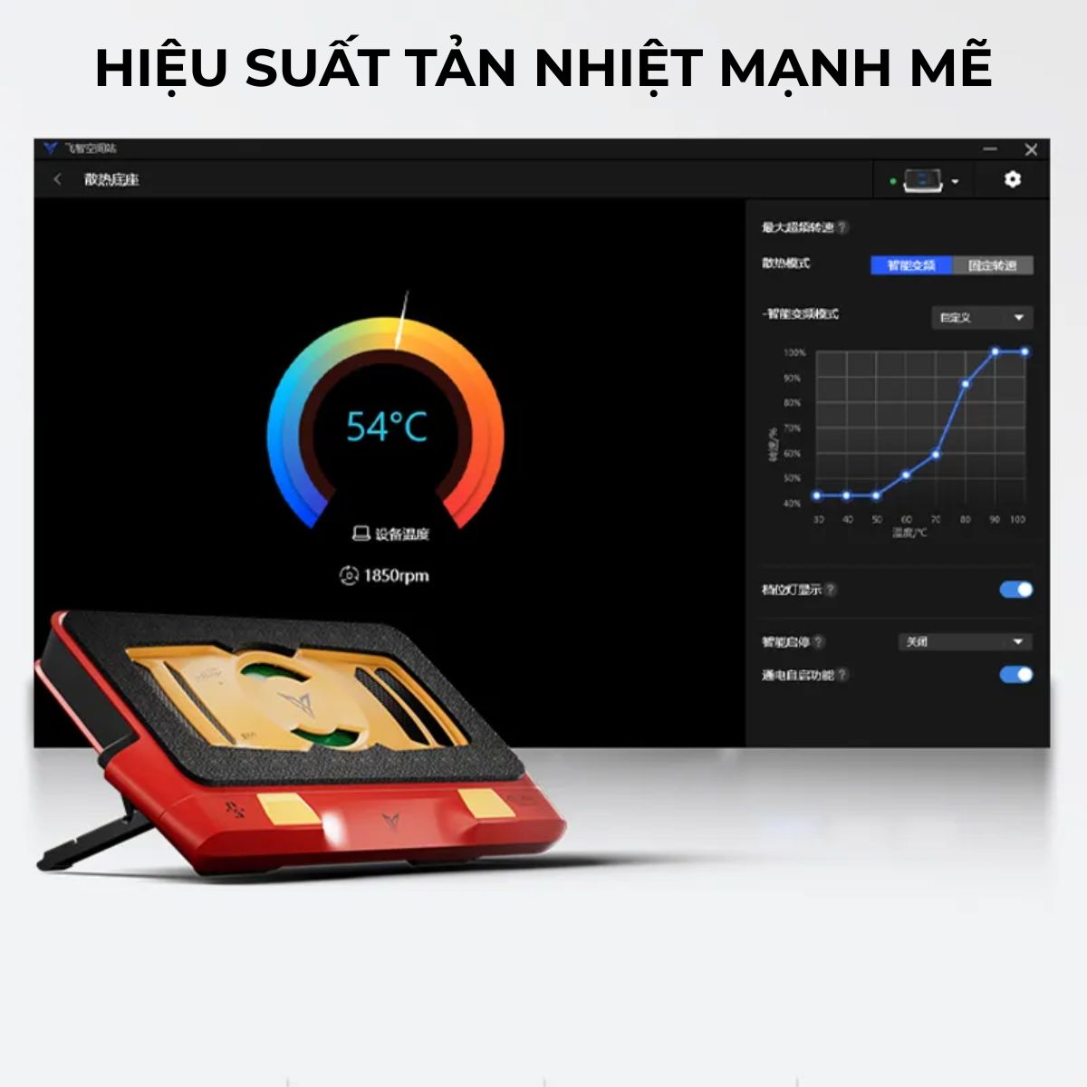 [Sẵn Hàng] Đế Tản Nhiệt Flydigi BS2 Pro Eva Phiên Bản Giới Hạn