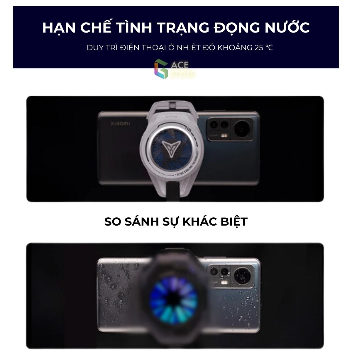 Flydigi B7 | Quạt tản nhiệt sò lạnh công suất 27W, tiếng ồn thấp dưới 37dB dành cho điện thoại