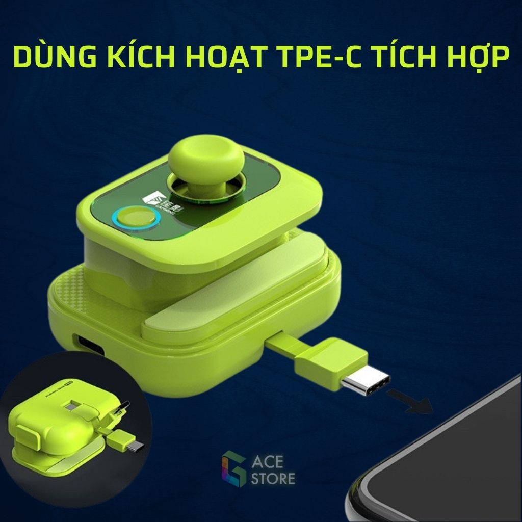 Gamwing Mini Pro | Tay cầm chơi game hỗ trợ macro nút ảo và ghìm tâm AI