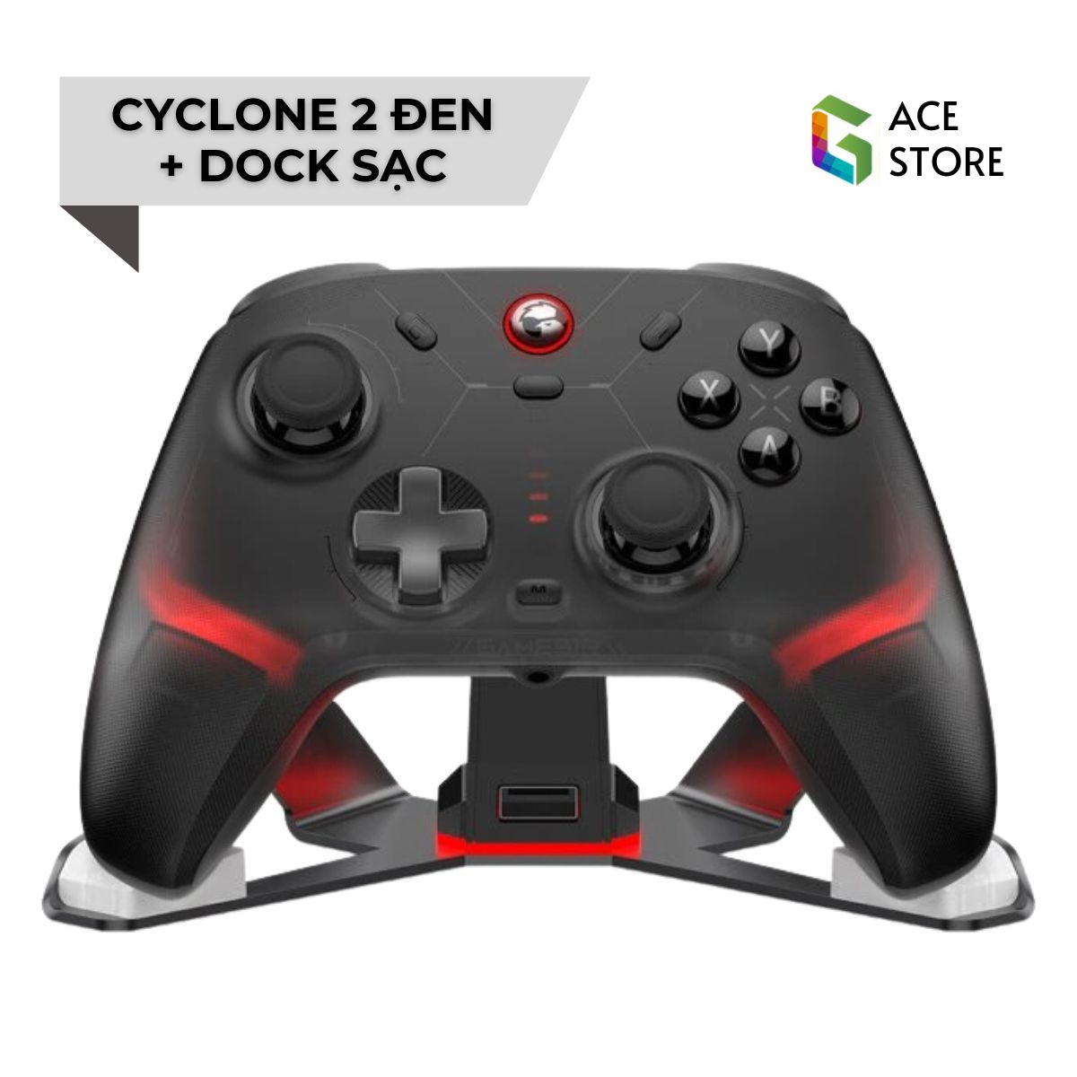 [Sẵn Hàng] Tay Cầm Chơi Game GameSir CYCLONE 2 | Tay cầm chơi game GameSir hỗ trợ đa nền tảng IOS, ANDROID, SWITCH, PC, Steam Deck