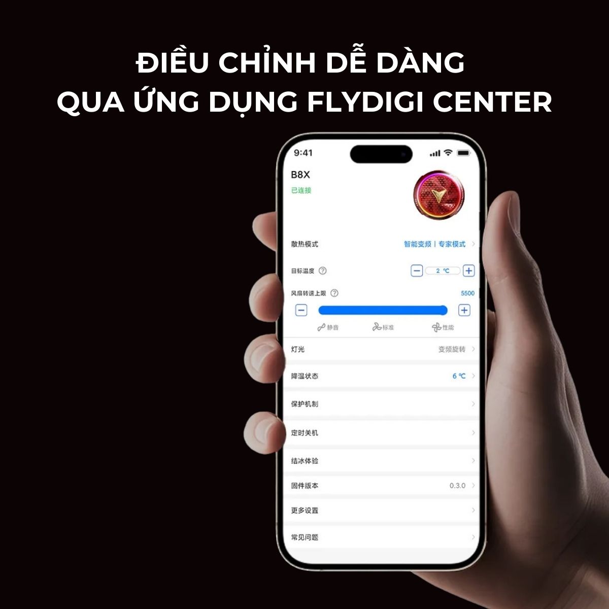 [Đặt Trước] Quạt Tản Nhiệt Flydigi B8X Phiên Bản Giới Hạn Eva Hỗ Trợ Magsafe