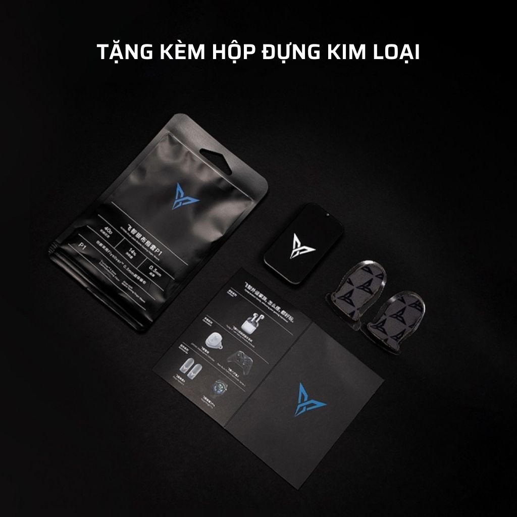 Bao tay chơi game Flydigi P1 Sliver dành cho game thủ chuyên nghiệp