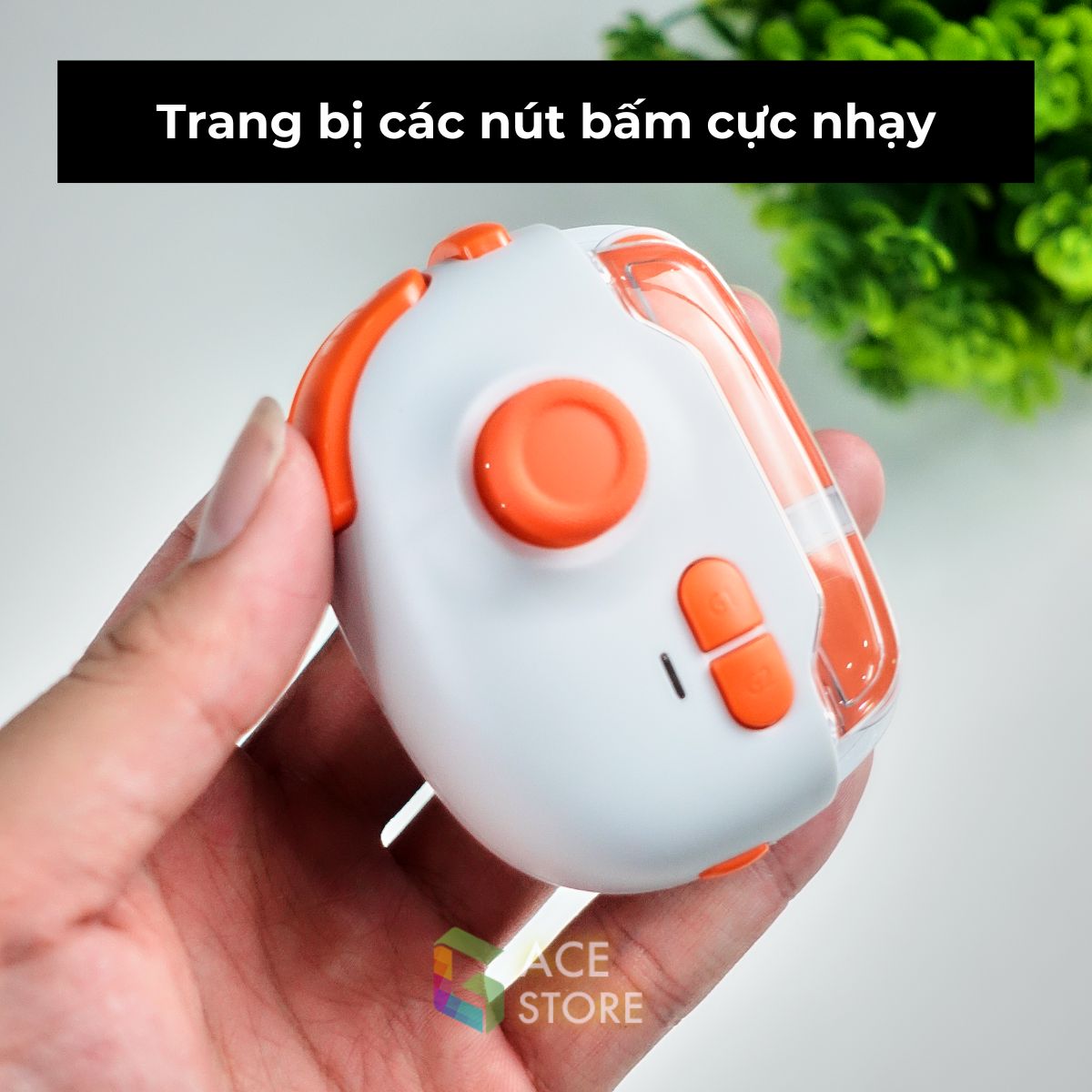 GACE Gaming MB03 - Tay cầm chơi game mobile hỗ trợ ghìm tâm, Marco, Autotap