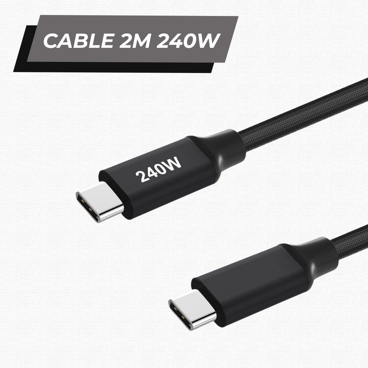 Combo Cốc/Củ Sạc Gace 45W & Dây Cáp Sạc 2M 240W