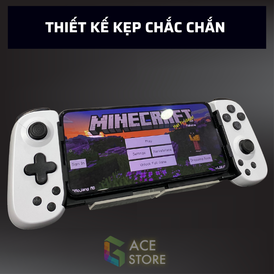 Tay Cầm Chơi Game BSP-D6 phiên bản nâng cấp dành Cho Điện Thoại ANDROID / IOS / PC / PS4 | Gace Store