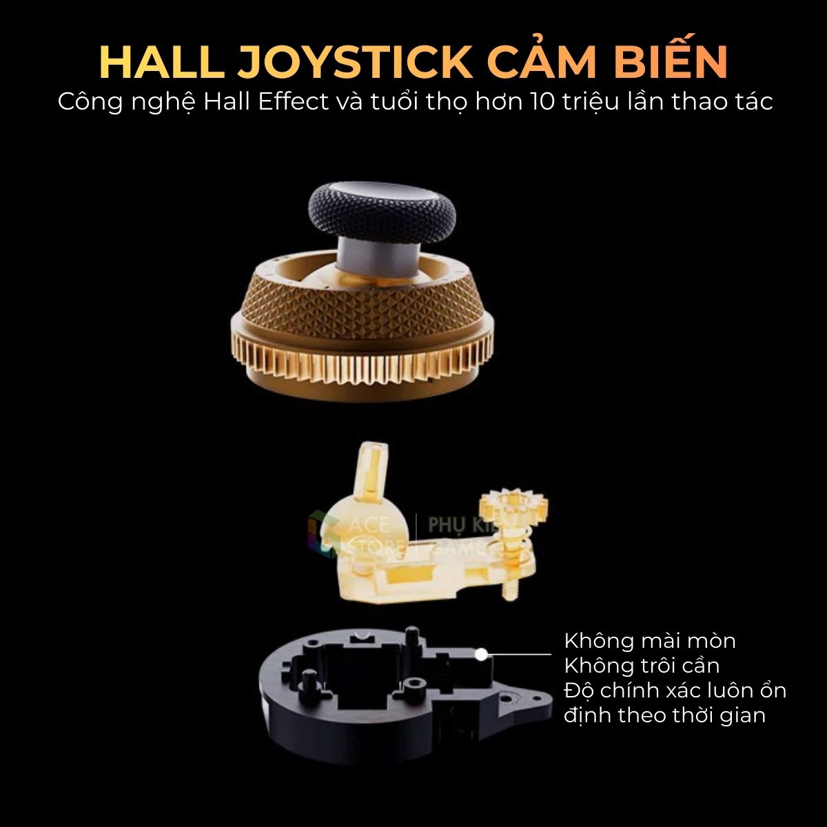 [Chính hãng] Tay cầm chơi game FLYDIGI VADER 5S | FORCEFLEX™ Hall Effect Joystick | Trigger 2 Chế Độ | 6 Nút phụ tuỳ biến