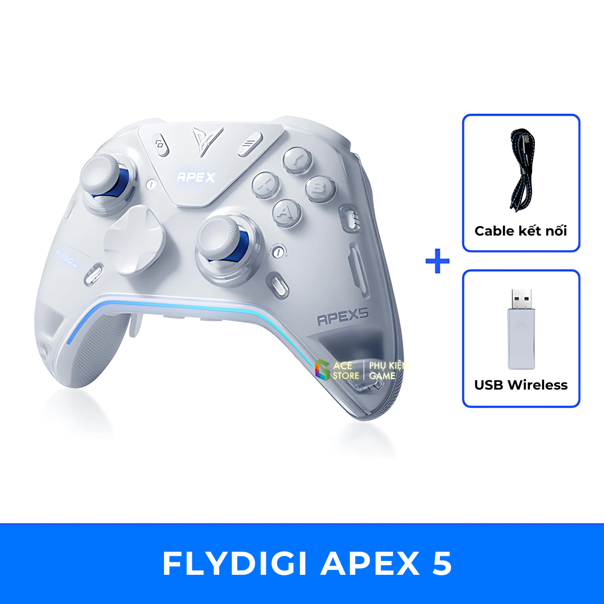 [Chính Hãng] [BH12T] Flydigi Apex 5 Elite - Tay Cầm Chơi Game Cho PC / Mobile / Nintendo Switch