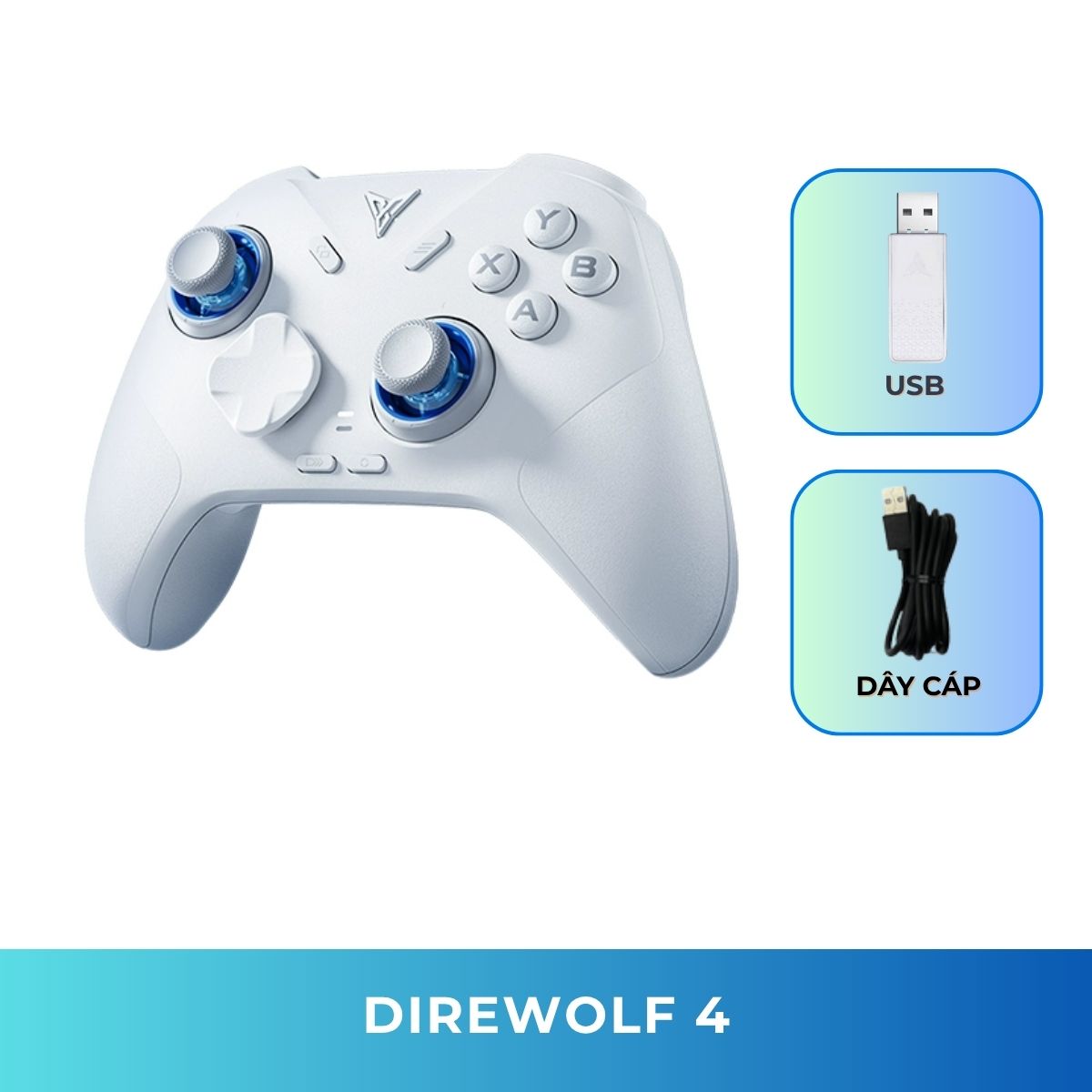 [Chính hãng] Flydigi Direwolf 4 – Tay Cầm Chơi Game Đa Nền Tảng, Polling Rate 1000Hz, Joystick Tùy Chỉnh Lực