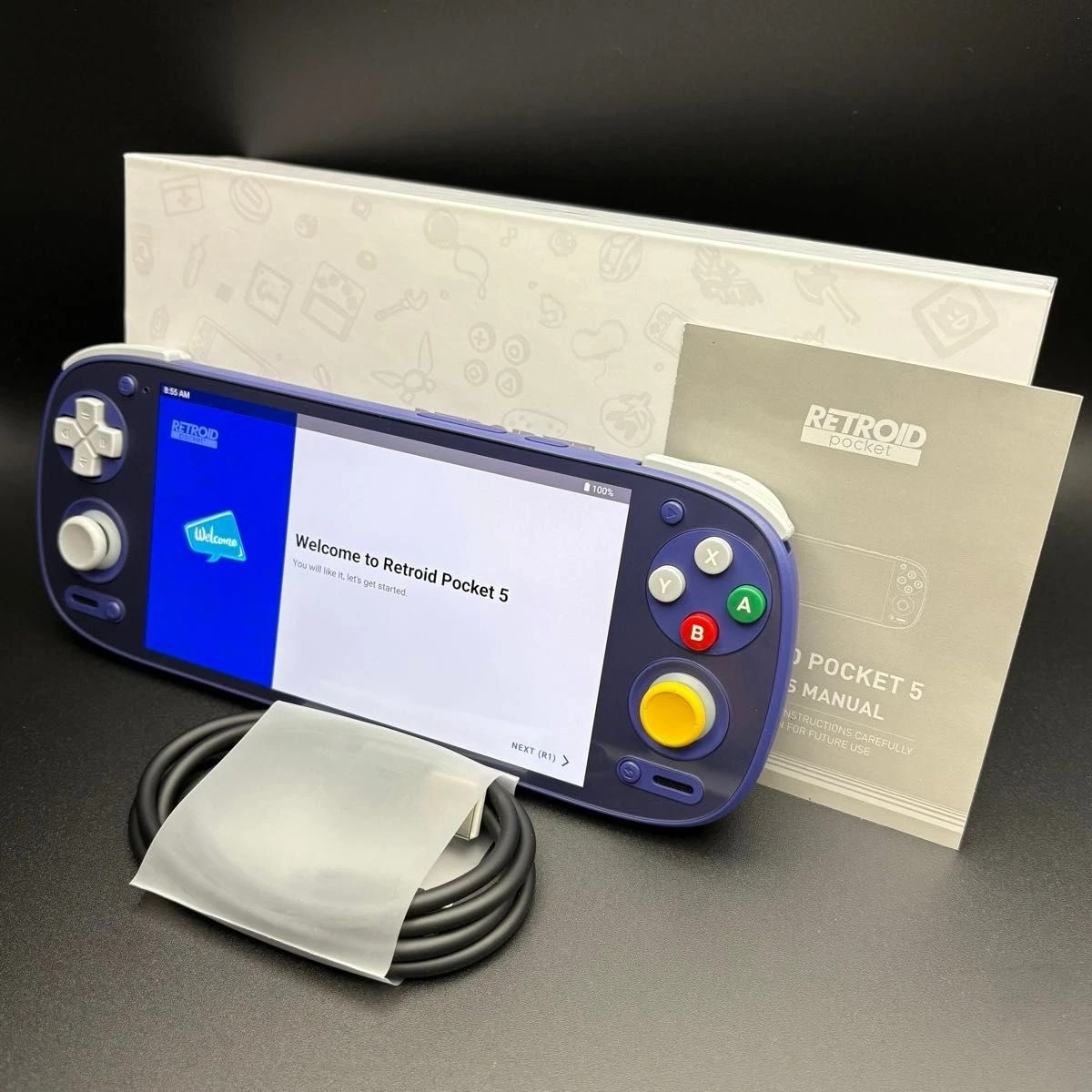 Retroid Pocket 5 – Máy Chơi Game Cầm Tay Android 13 Giả Lập Mọi Game Retro