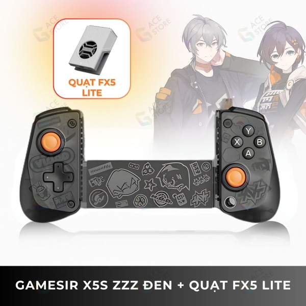 Tay Cầm GameSir X5s Limited Zendless Zone Zero – Không dây Đa Nền Tảng Hỗ Trợ Switch2/Android/PC